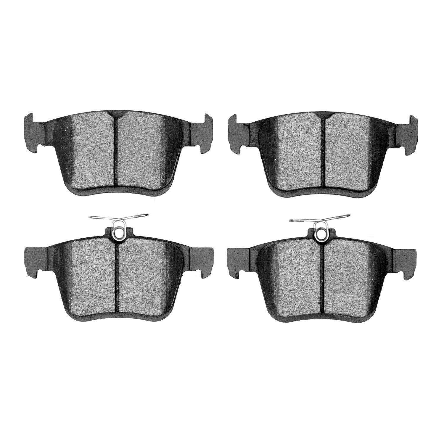 1552-1761-00 5000 Advanced Low-Metallic Brake Pads, 2017-2019 Audi/Volkswagen, Position: Rear