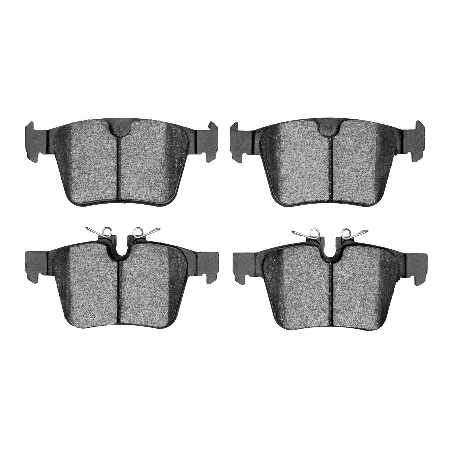 1552-1821-00 5000 Advanced Low-Metallic Brake Pads, Fits Select Multiple Makes/Models, Position: Rear