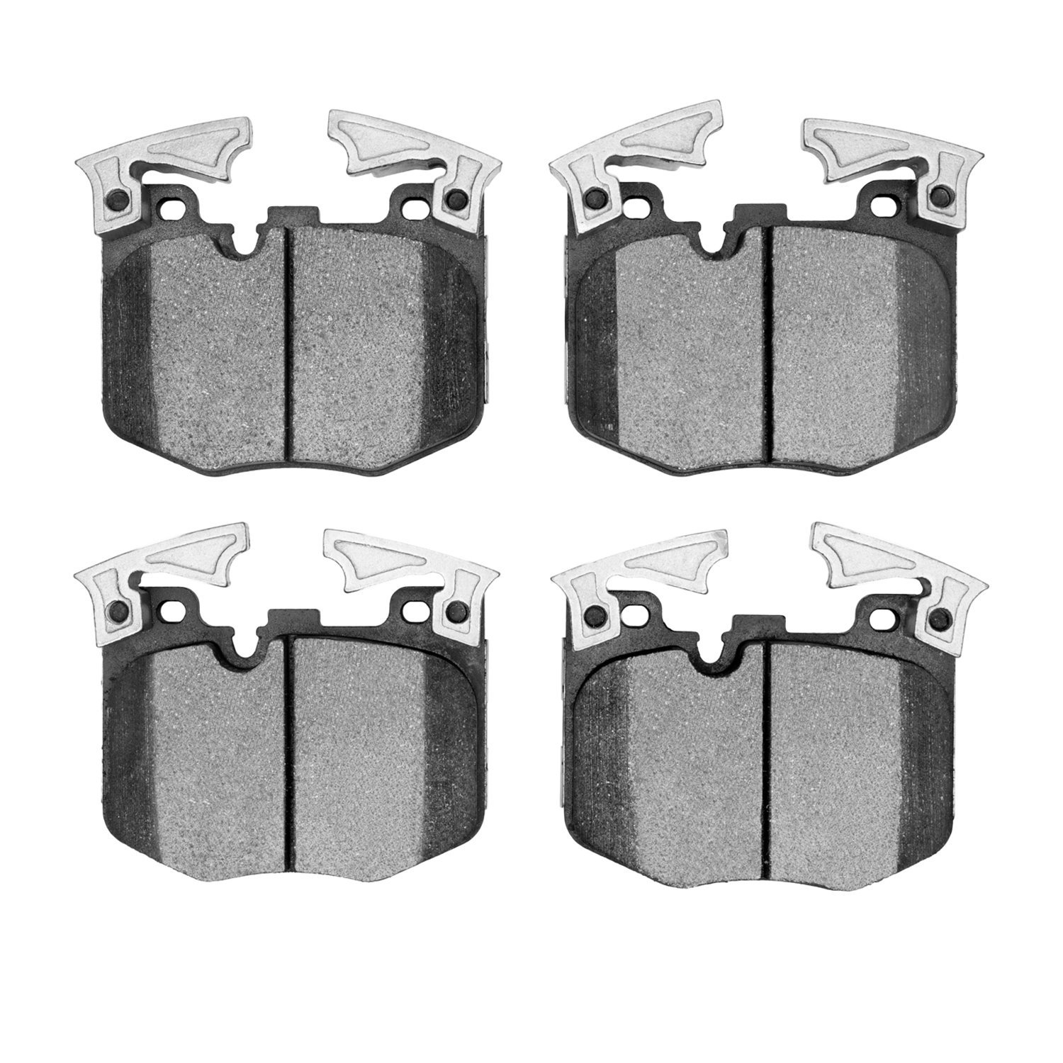 1552-1867-00 5000 Advanced Low-Metallic Brake Pads, Fits Select Multiple Makes/Models, Position: Front