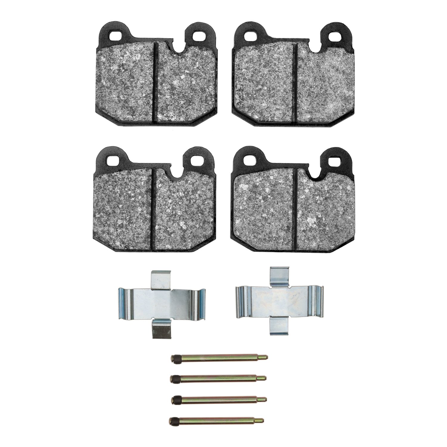 1600-0174-01 5000 Euro Ceramic Brake Pads & Hardware Kit, 1976-1977 BMW, Position: Front