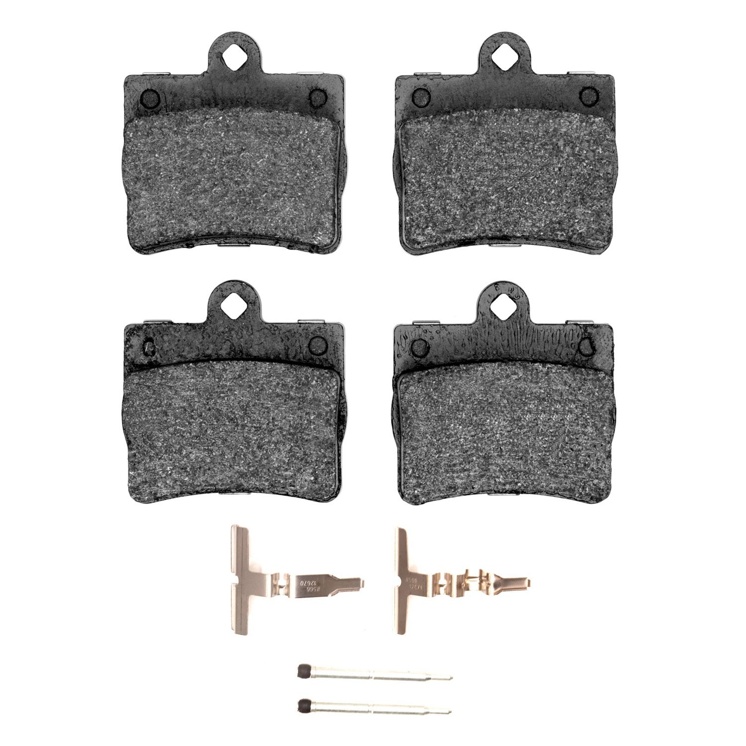 5000 Euro Ceramic Brake Pads & Hardware Kit,