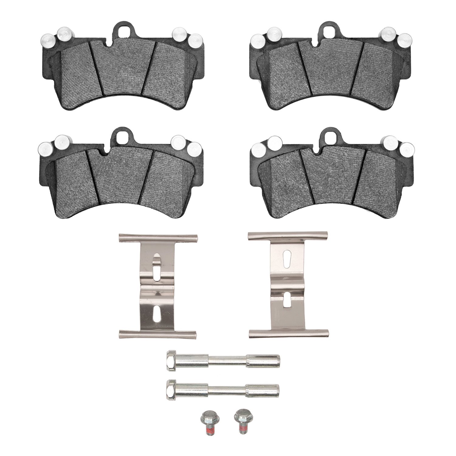 1600-0977-01 5000 Euro Ceramic Brake Pads & Hardware Kit, 2003-2015 Multiple Makes/Models, Position: Front