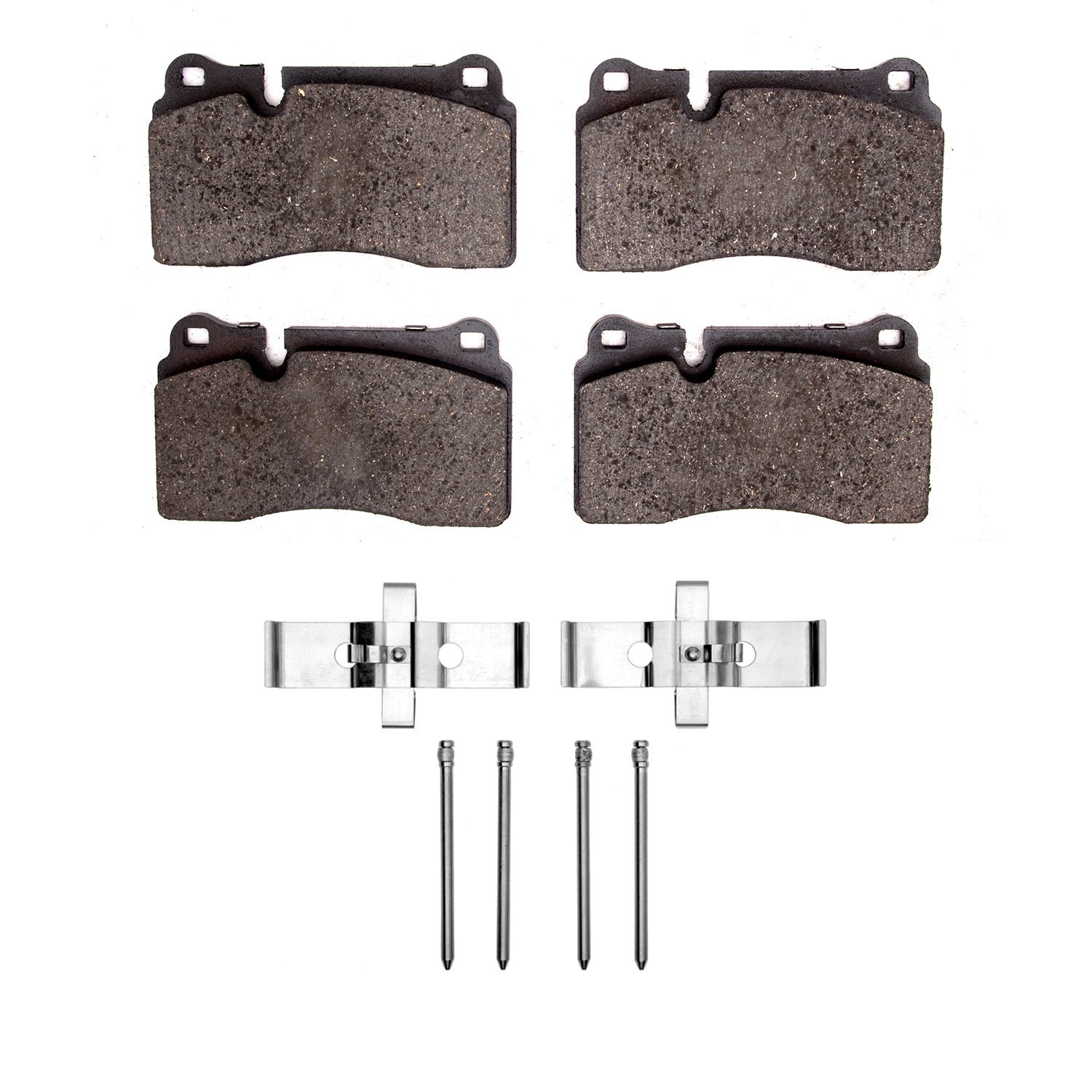 1600-1165-01 5000 Euro Ceramic Brake Pads & Hardware Kit, 2006-2019 Multiple Makes/Models, Position: Front,Rear