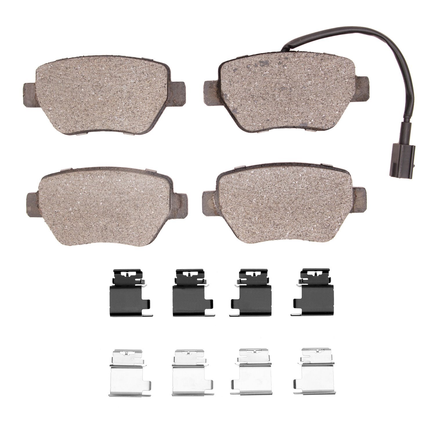 5000 Euro Ceramic Brake Pads & Hardware Kit,