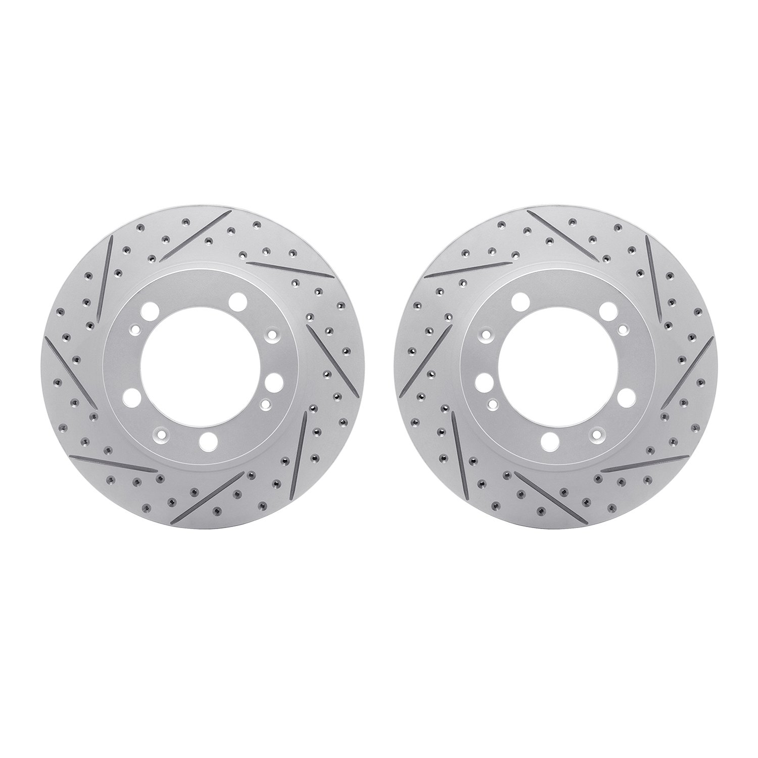 2002-02003 Geoperformance Drilled/Slotted Brake Rotors, 1989-1997 Porsche, Position: Front