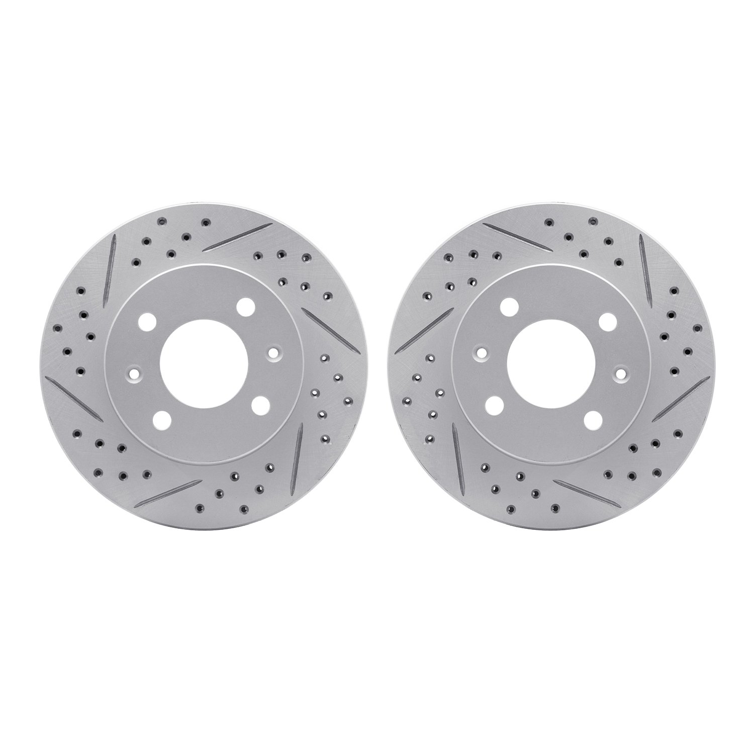 2002-03002 Geoperformance Drilled/Slotted Brake Rotors, 2003-2006 Multiple Makes/Models, Position: Front