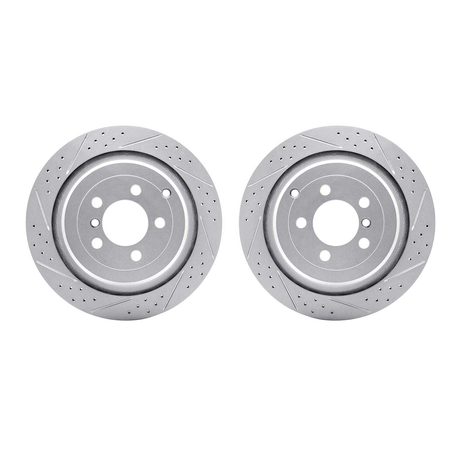 2002-11028 Geoperformance Drilled/Slotted Brake Rotors, 2006-2012 Land Rover, Position: Rear