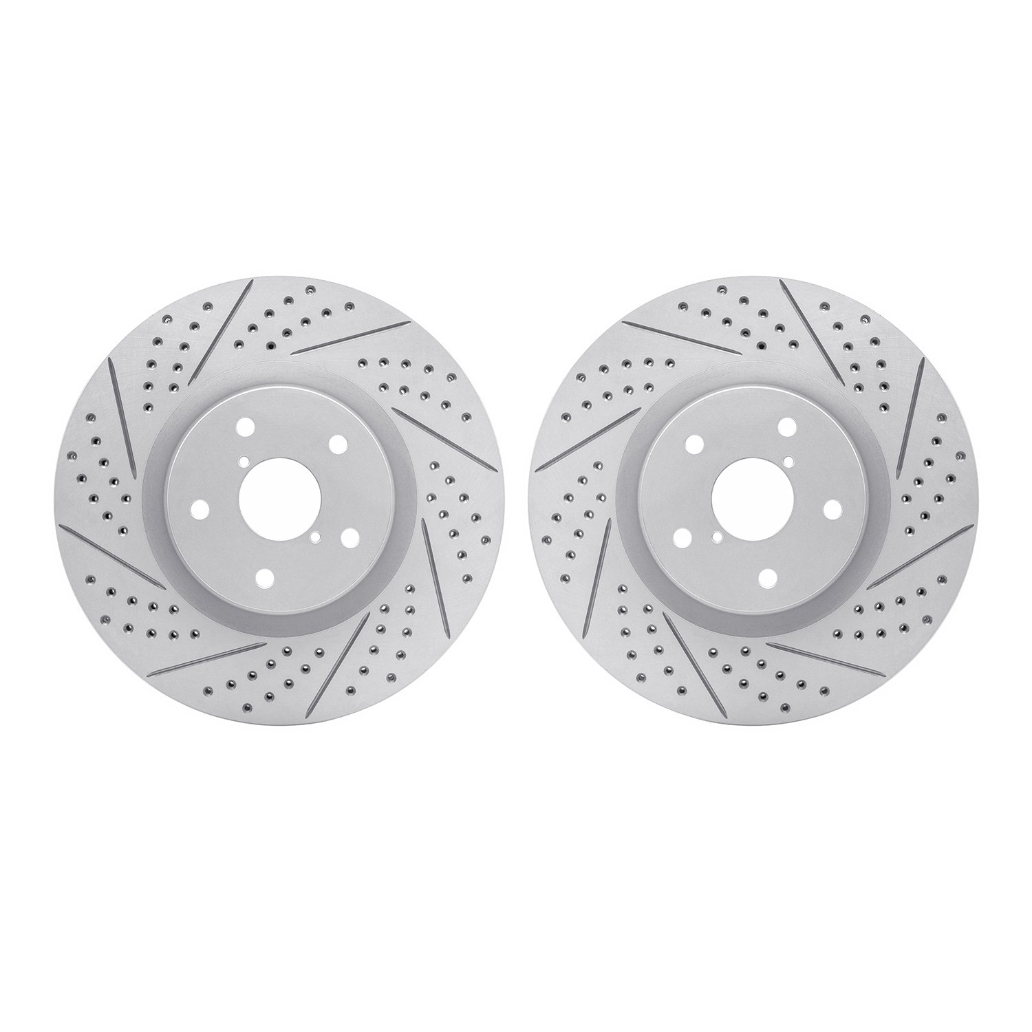 Geoperformance Drilled/Slotted Brake Rotors, 2005-2020 Subaru