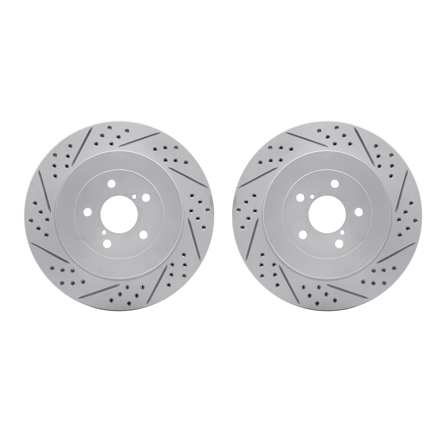 Geoperformance Drilled/Slotted Brake Rotors, 2003-2004 Subaru