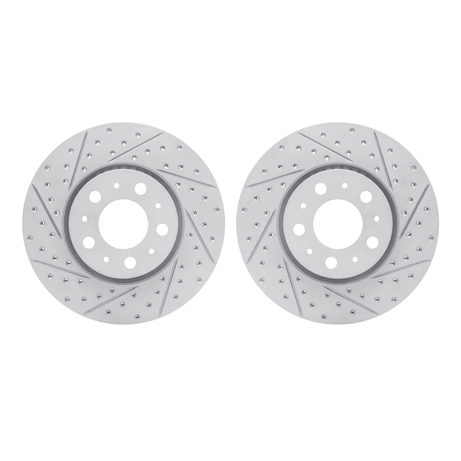 2002-27009 Geoperformance Drilled/Slotted Brake Rotors, 1999-2009 Volvo, Position: Front