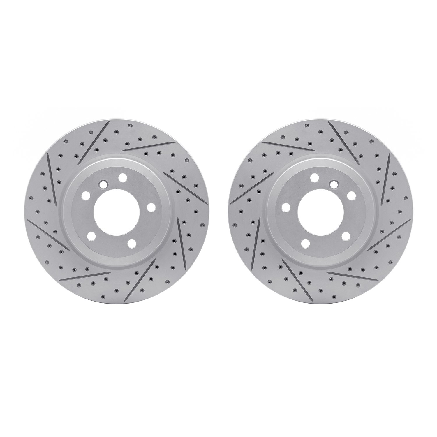 2002-31012 Geoperformance Drilled/Slotted Brake Rotors, 2001-2008 BMW, Position: Front