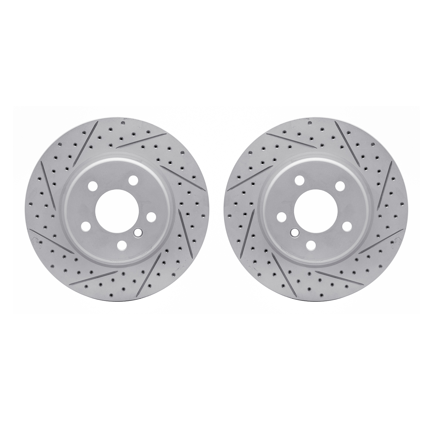 2002-31021 Geoperformance Drilled/Slotted Brake Rotors, 2011-2016 BMW, Position: Front