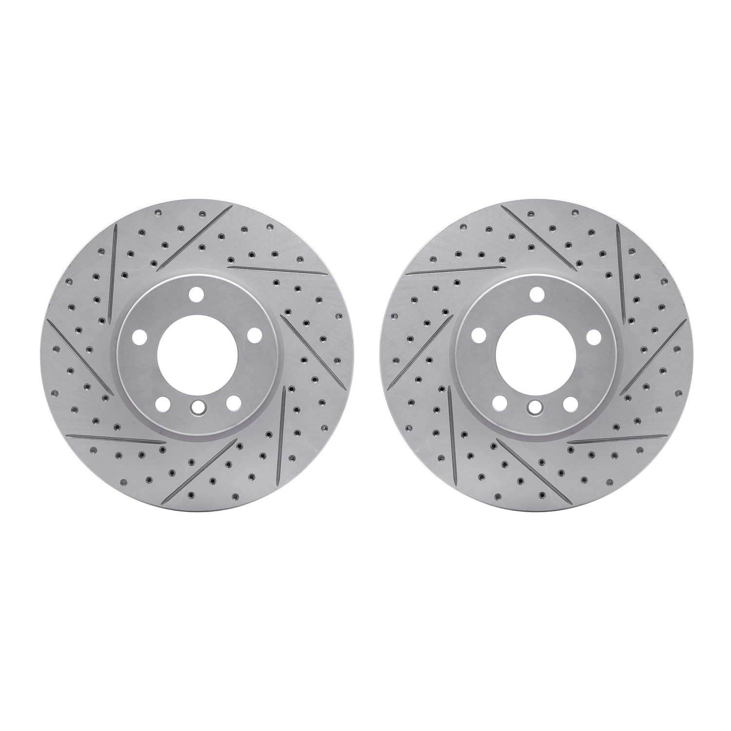 2002-31023 Geoperformance Drilled/Slotted Brake Rotors, 2000-2003 BMW, Position: Front