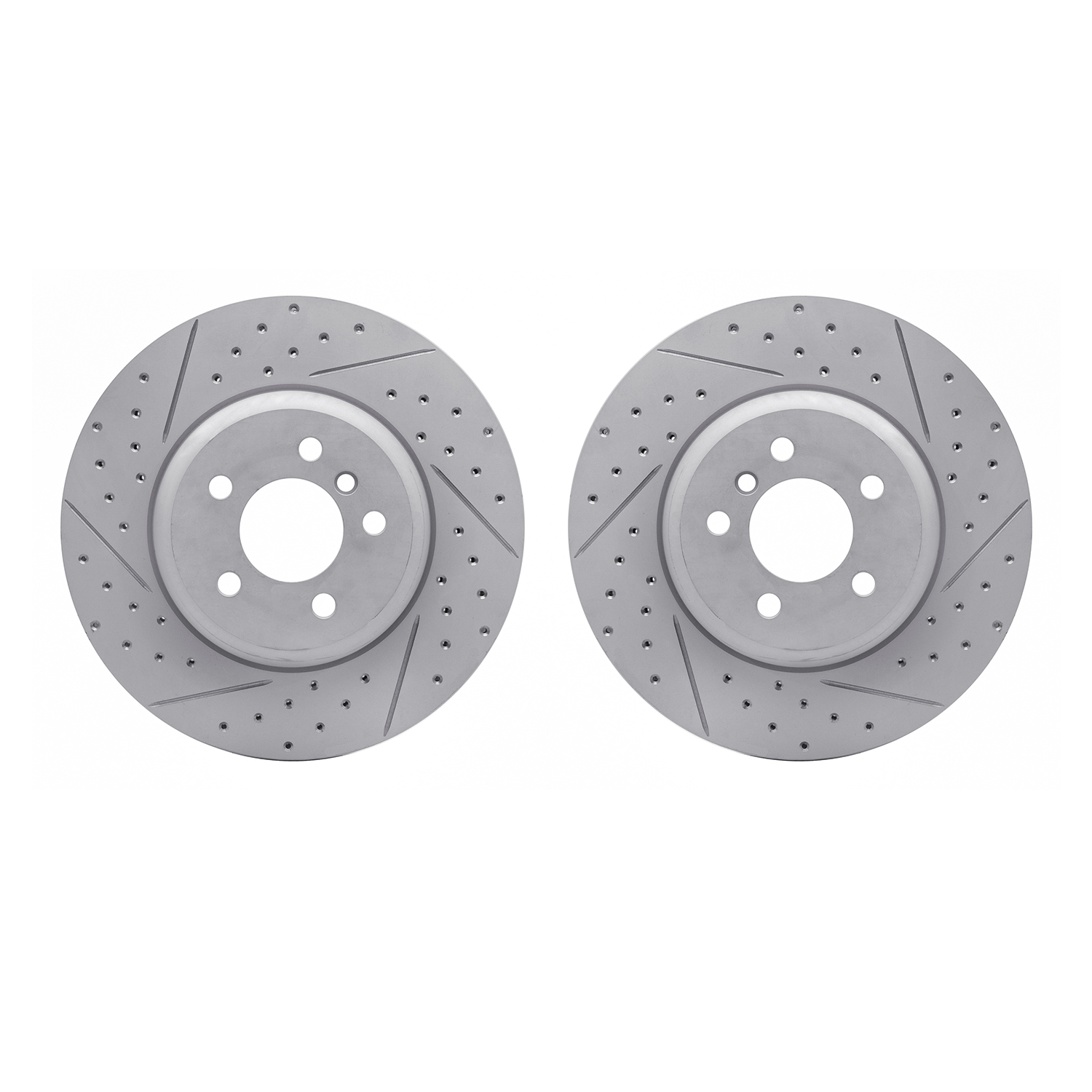 2002-31024 Geoperformance Drilled/Slotted Brake Rotors, 2011-2019 BMW, Position: Front