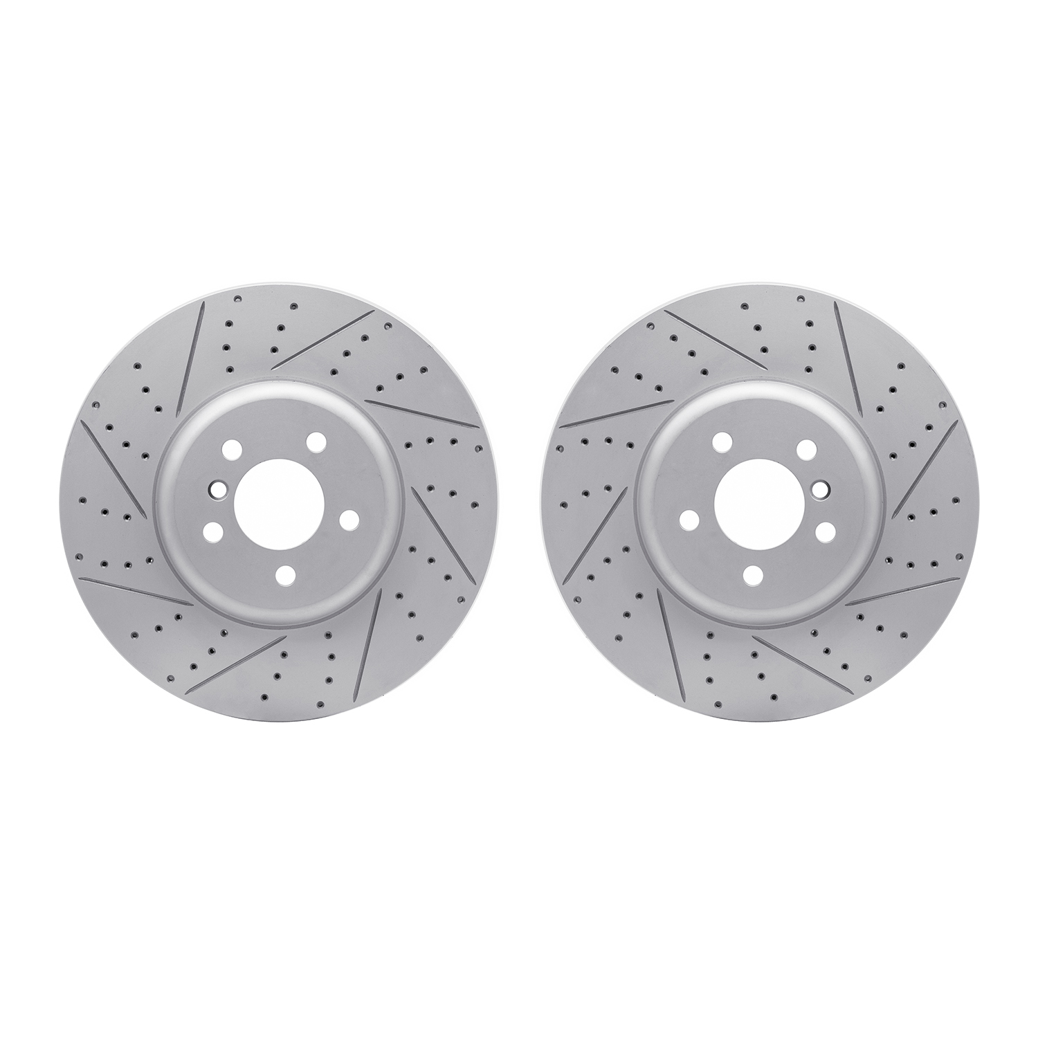2002-31030 Geoperformance Drilled/Slotted Brake Rotors, 2009-2017 BMW, Position: Front
