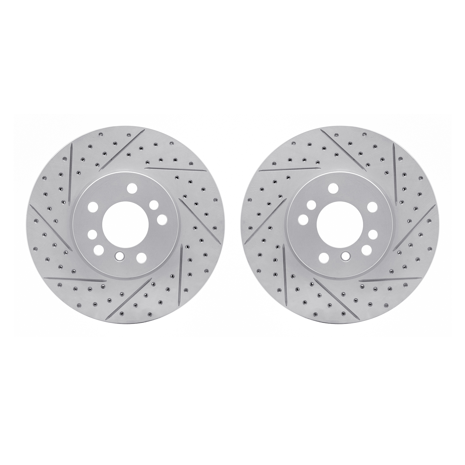 2002-31043 Geoperformance Drilled/Slotted Brake Rotors, 2000-2006 BMW, Position: Front