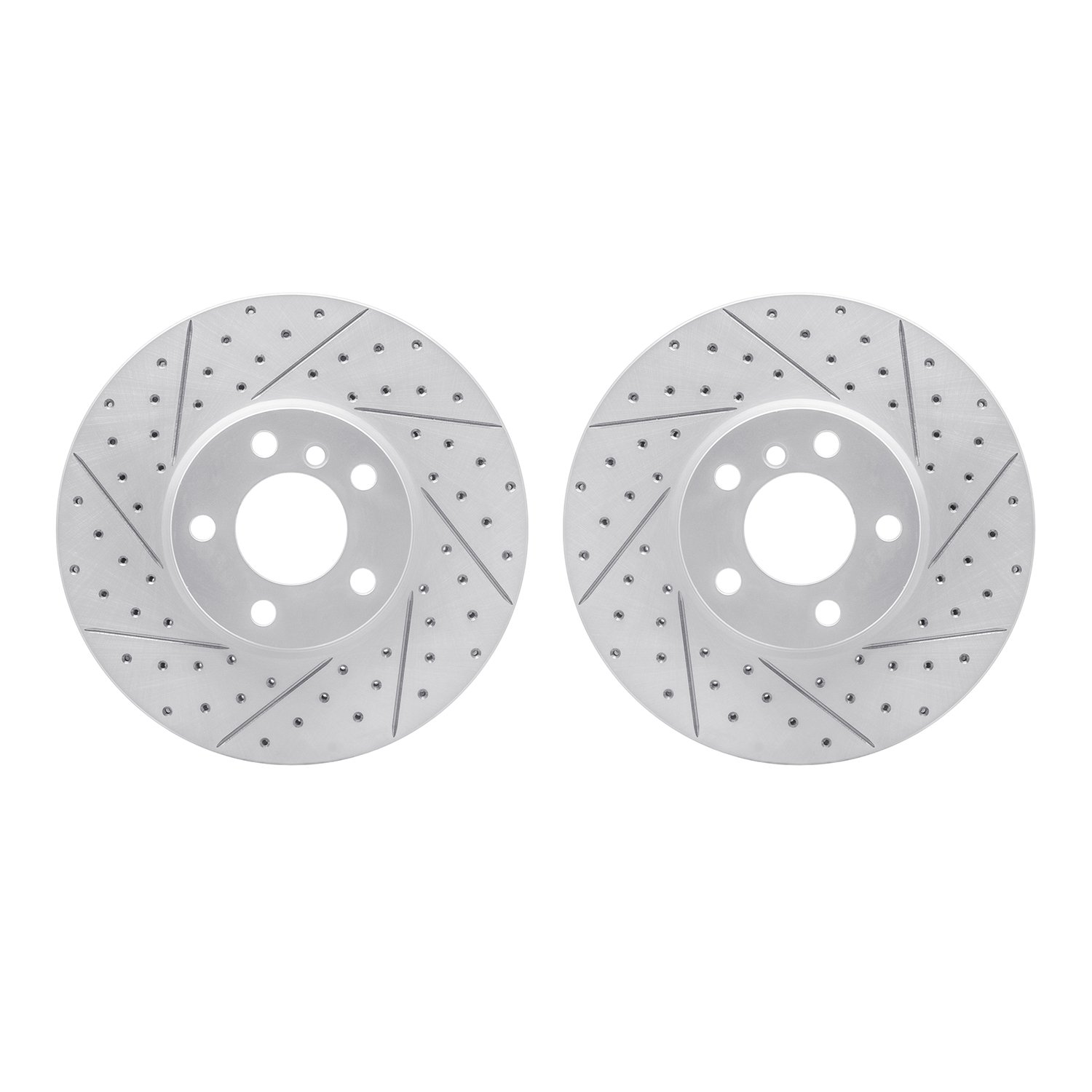 2002-31045 Geoperformance Drilled/Slotted Brake Rotors, 2007-2019 BMW, Position: Front