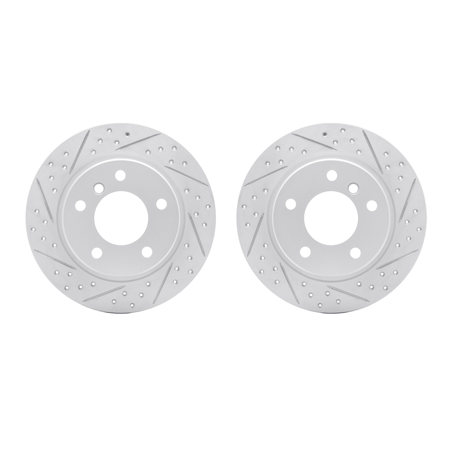 2002-31058 Geoperformance Drilled/Slotted Brake Rotors, 1991-1999 BMW, Position: Rear