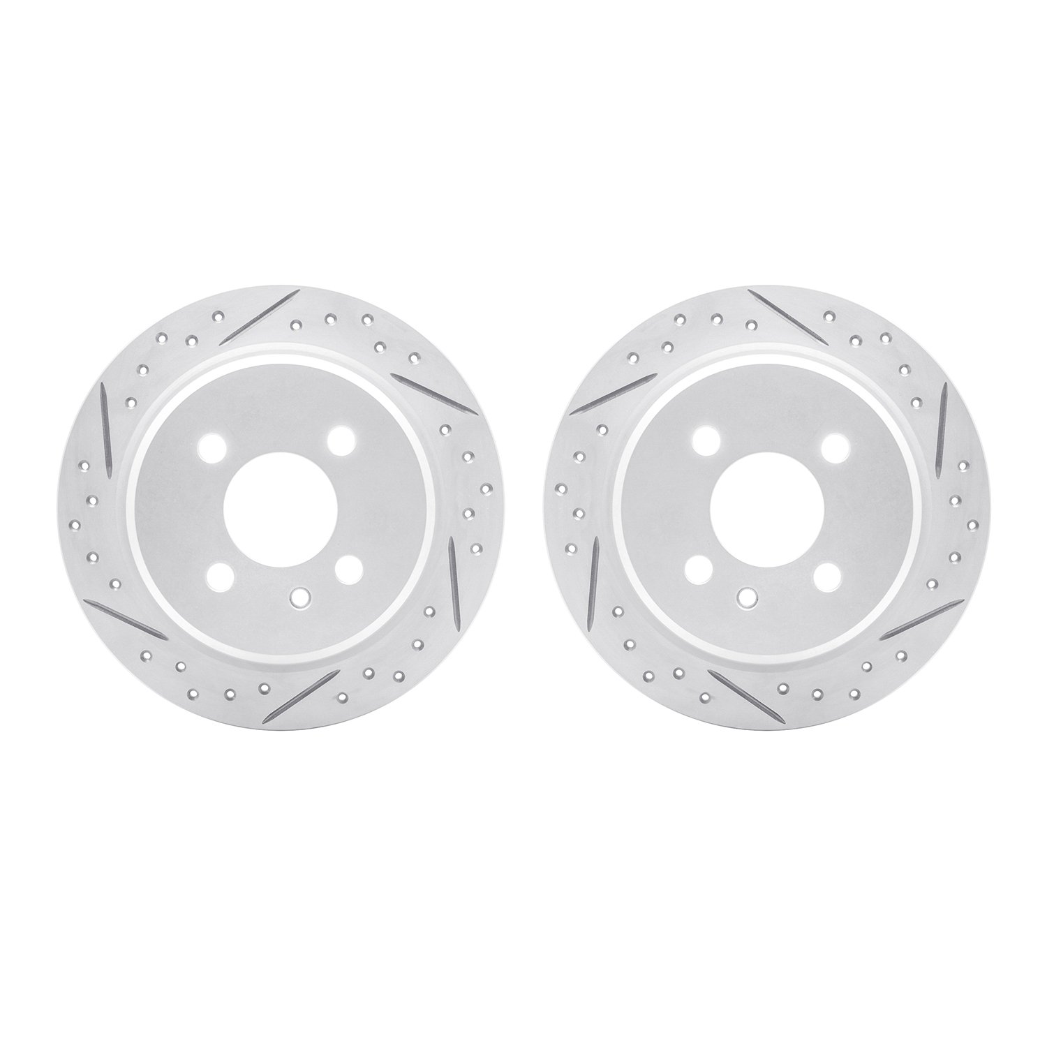 2002-31059 Geoperformance Drilled/Slotted Brake Rotors, 1984-1991 BMW, Position: Rear