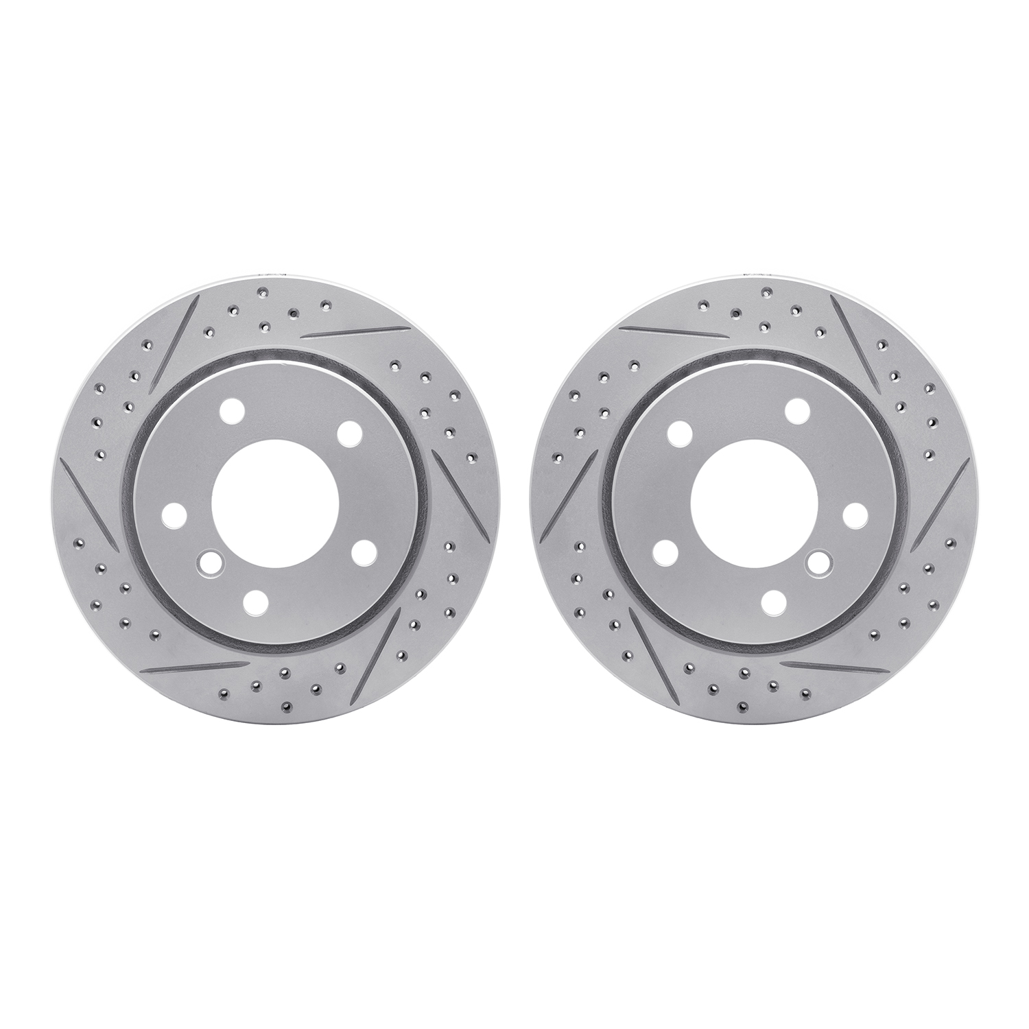 2002-31061 Geoperformance Drilled/Slotted Brake Rotors, 1996-2005 BMW, Position: Rear