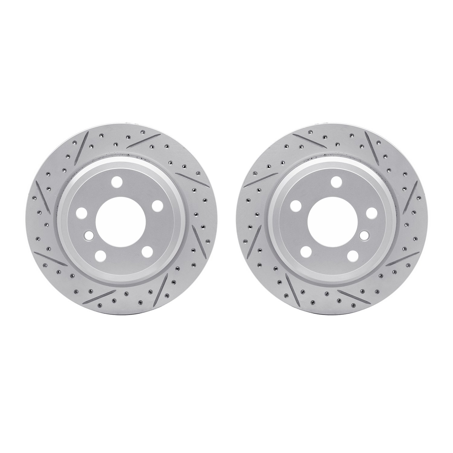 2002-31062 Geoperformance Drilled/Slotted Brake Rotors, 2013-2020 BMW, Position: Rear