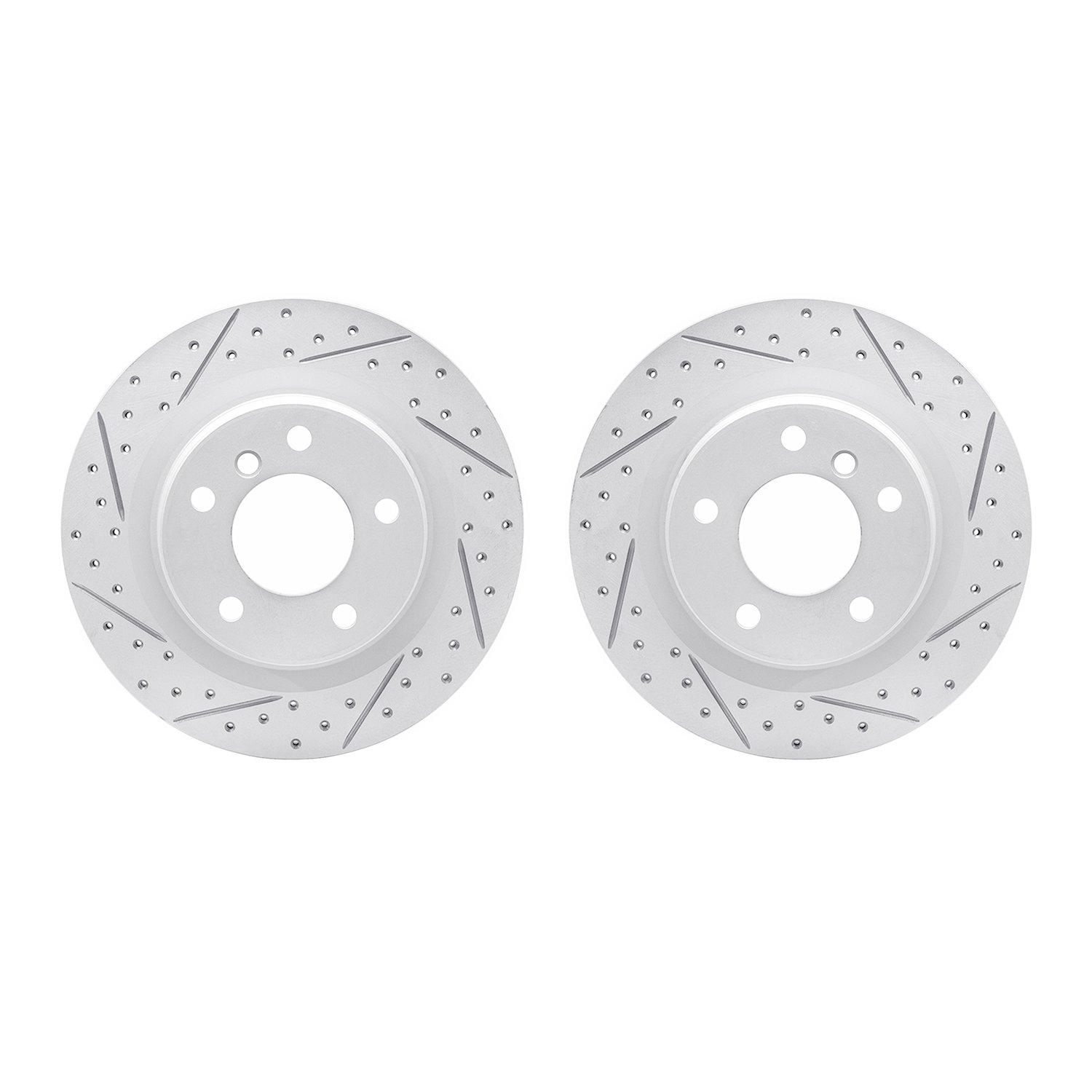 2002-31064 Geoperformance Drilled/Slotted Brake Rotors, 2006-2013 BMW, Position: Rear