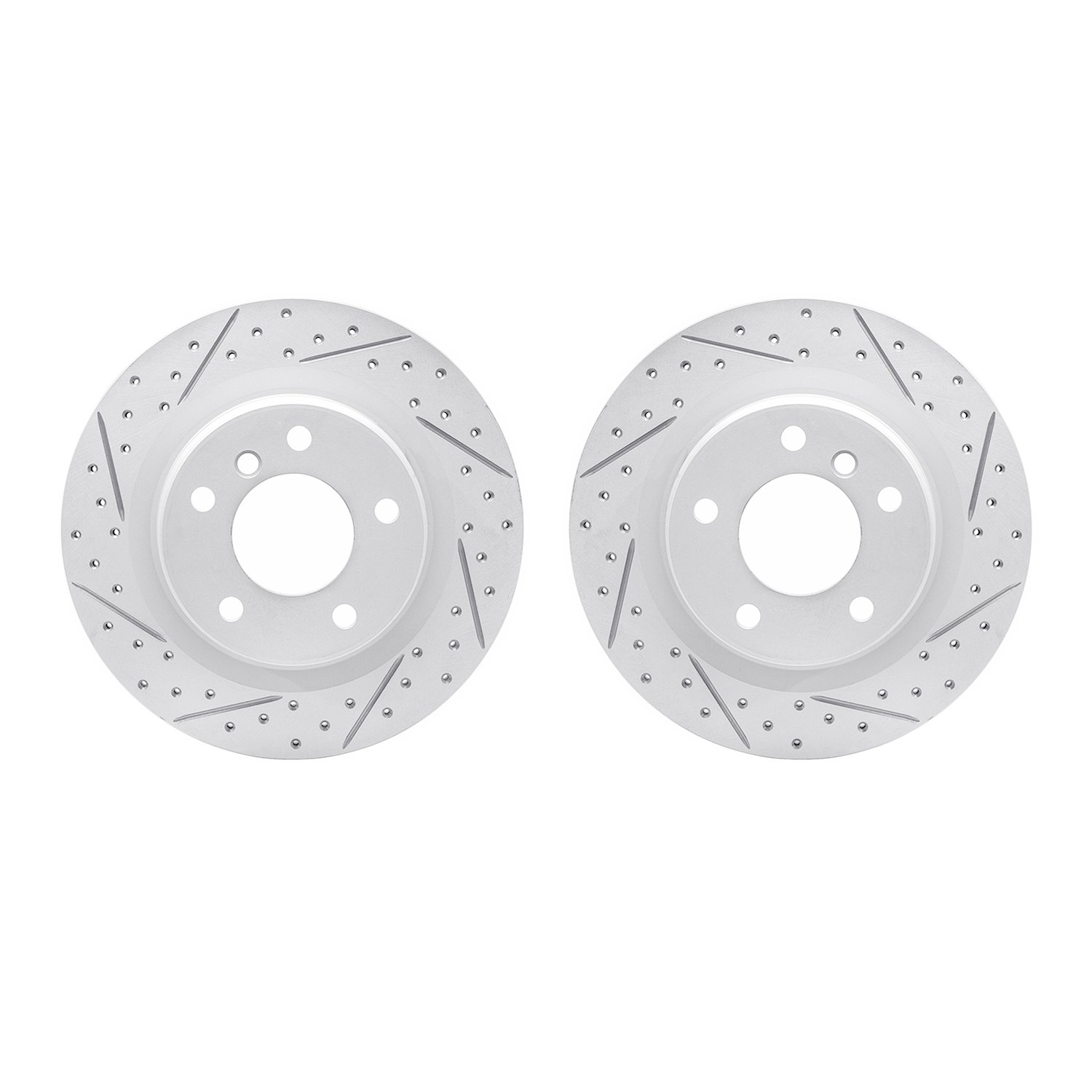 Geoperformance Drilled/Slotted Brake Rotors, 2006-2013 BMW