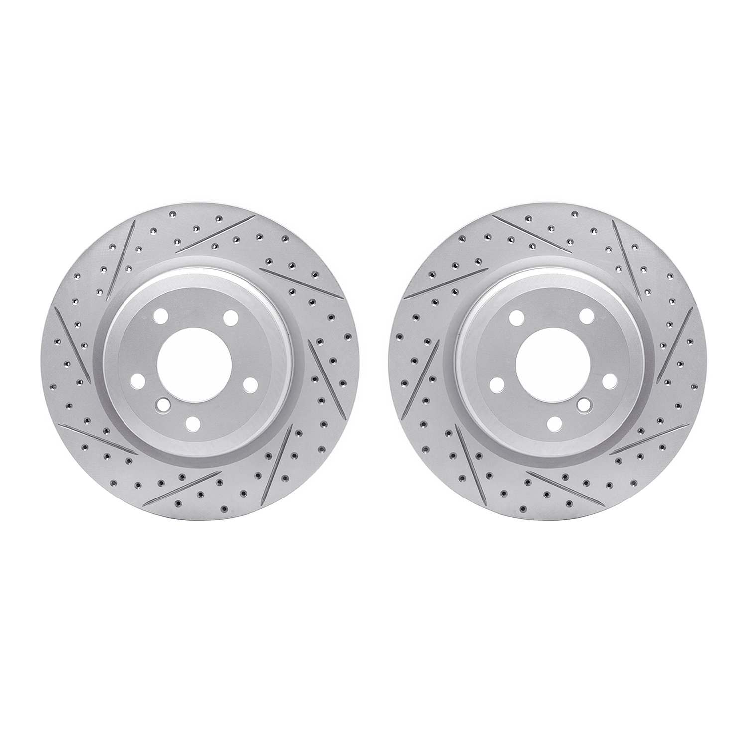 2002-31065 Geoperformance Drilled/Slotted Brake Rotors, 2006-2015 BMW, Position: Rear