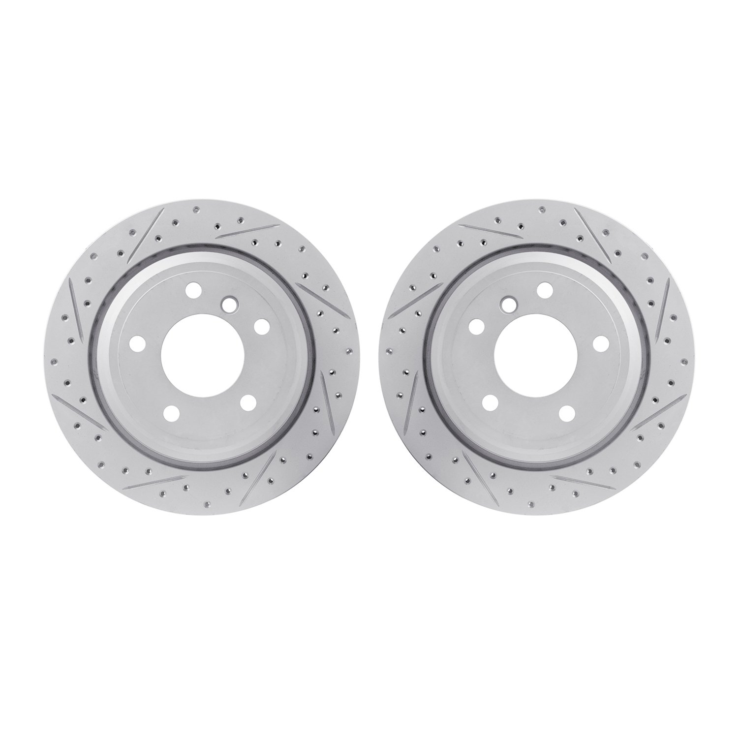 2002-31073 Geoperformance Drilled/Slotted Brake Rotors, 1996-2003 BMW, Position: Rear