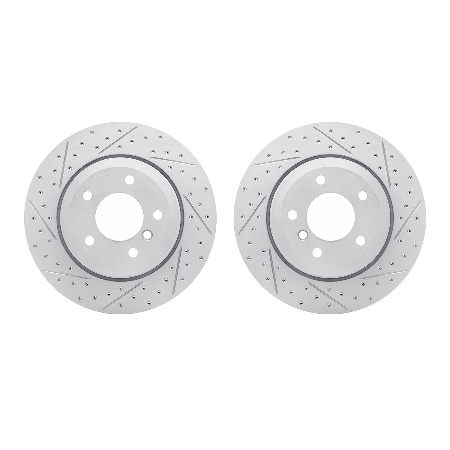 2002-31075 Geoperformance Drilled/Slotted Brake Rotors, 2006-2010 BMW, Position: Rear
