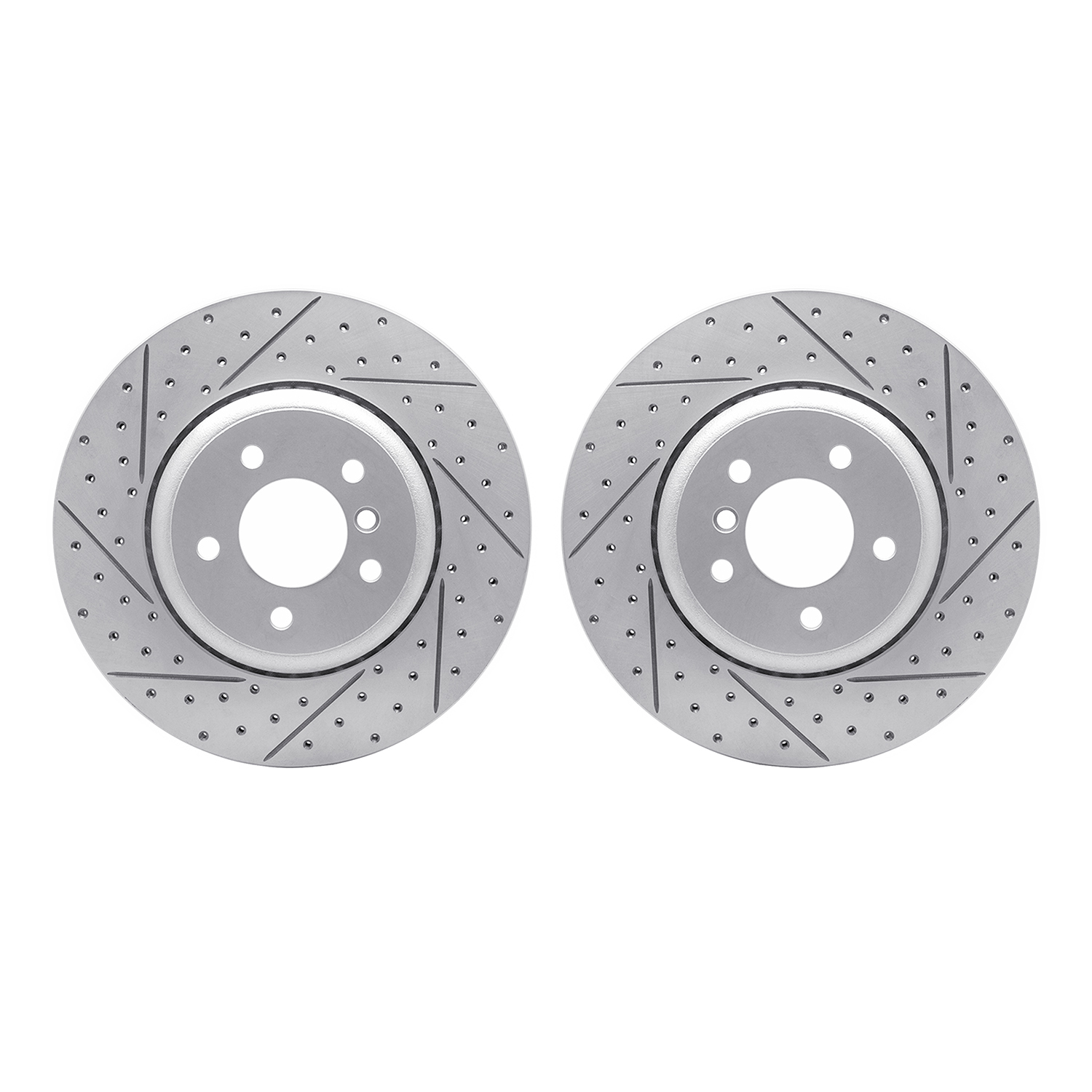 2002-31077 Geoperformance Drilled/Slotted Brake Rotors, 2004-2010 BMW, Position: Rear