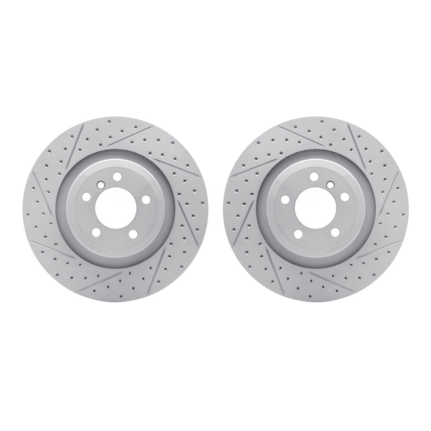 2002-31085 Geoperformance Drilled/Slotted Brake Rotors, 2007-2008 BMW, Position: Rear