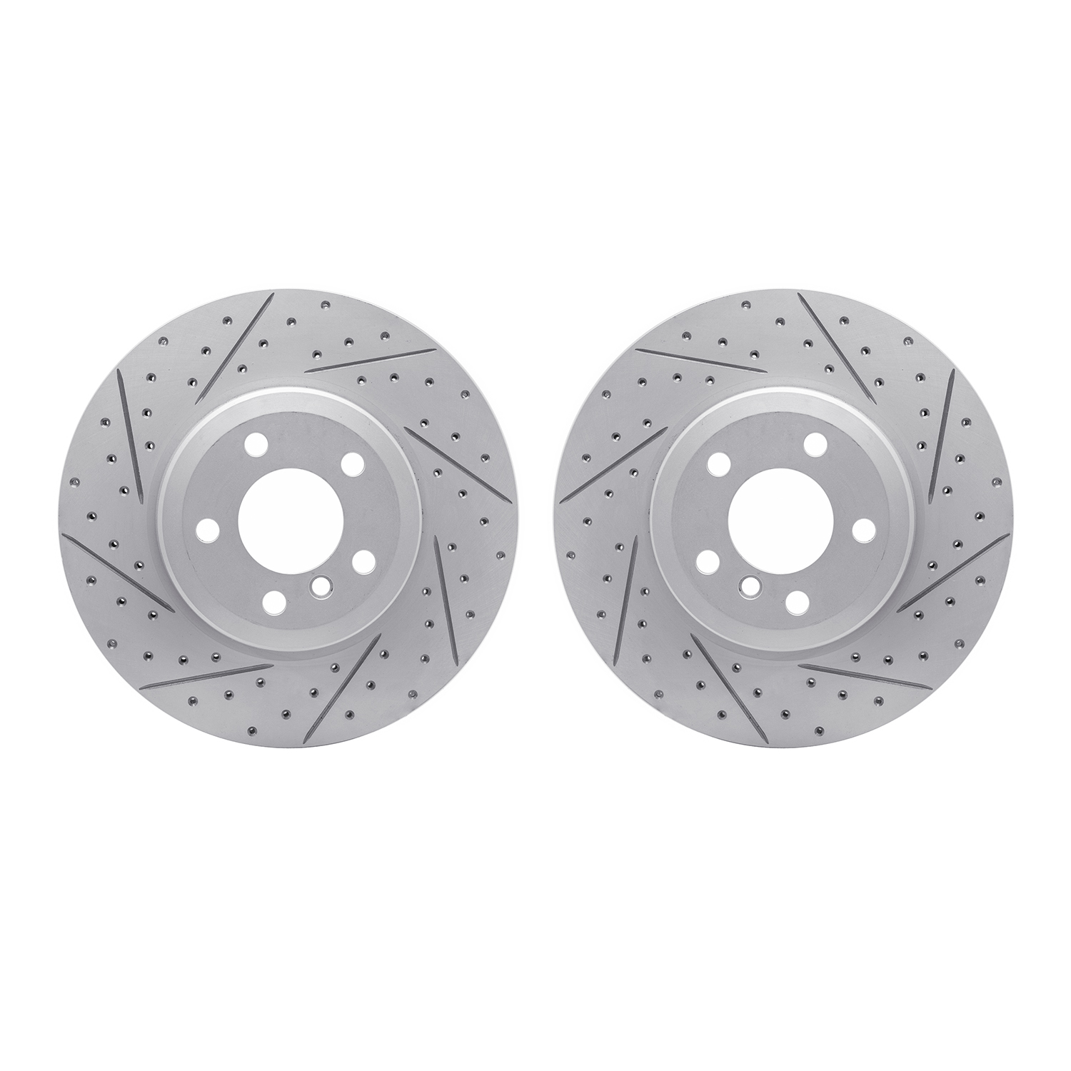 2002-31095 Geoperformance Drilled/Slotted Brake Rotors, 2007-2019 BMW, Position: Rear