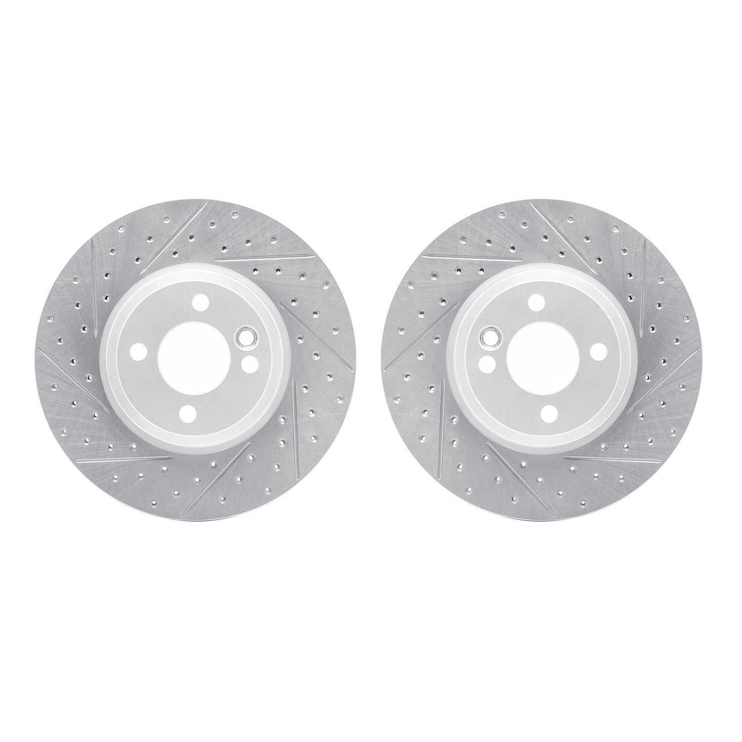 2002-32001 Geoperformance Drilled/Slotted Brake Rotors, 2002-2006 Mini, Position: Front