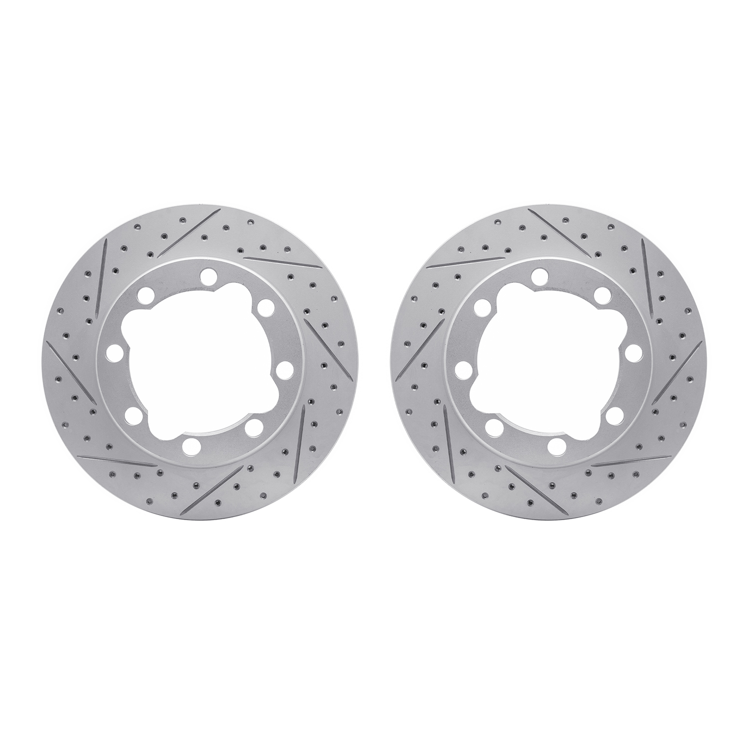 2002-40000 Geoperformance Drilled/Slotted Brake Rotors, 1988-2000 Multiple Makes/Models, Position: Front