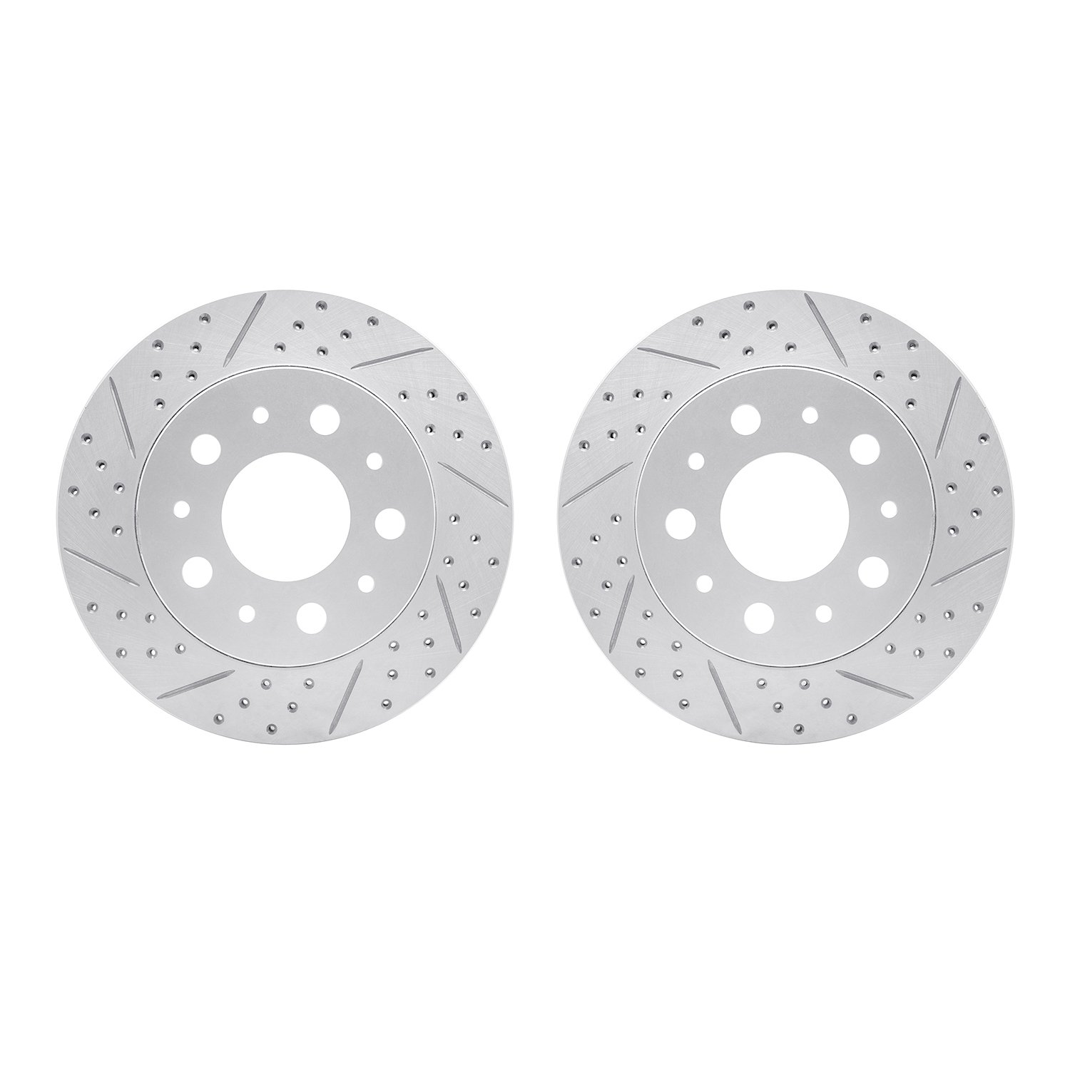 2002-40048 Geoperformance Drilled/Slotted Brake Rotors, 2014-2021 Mopar, Position: Rear