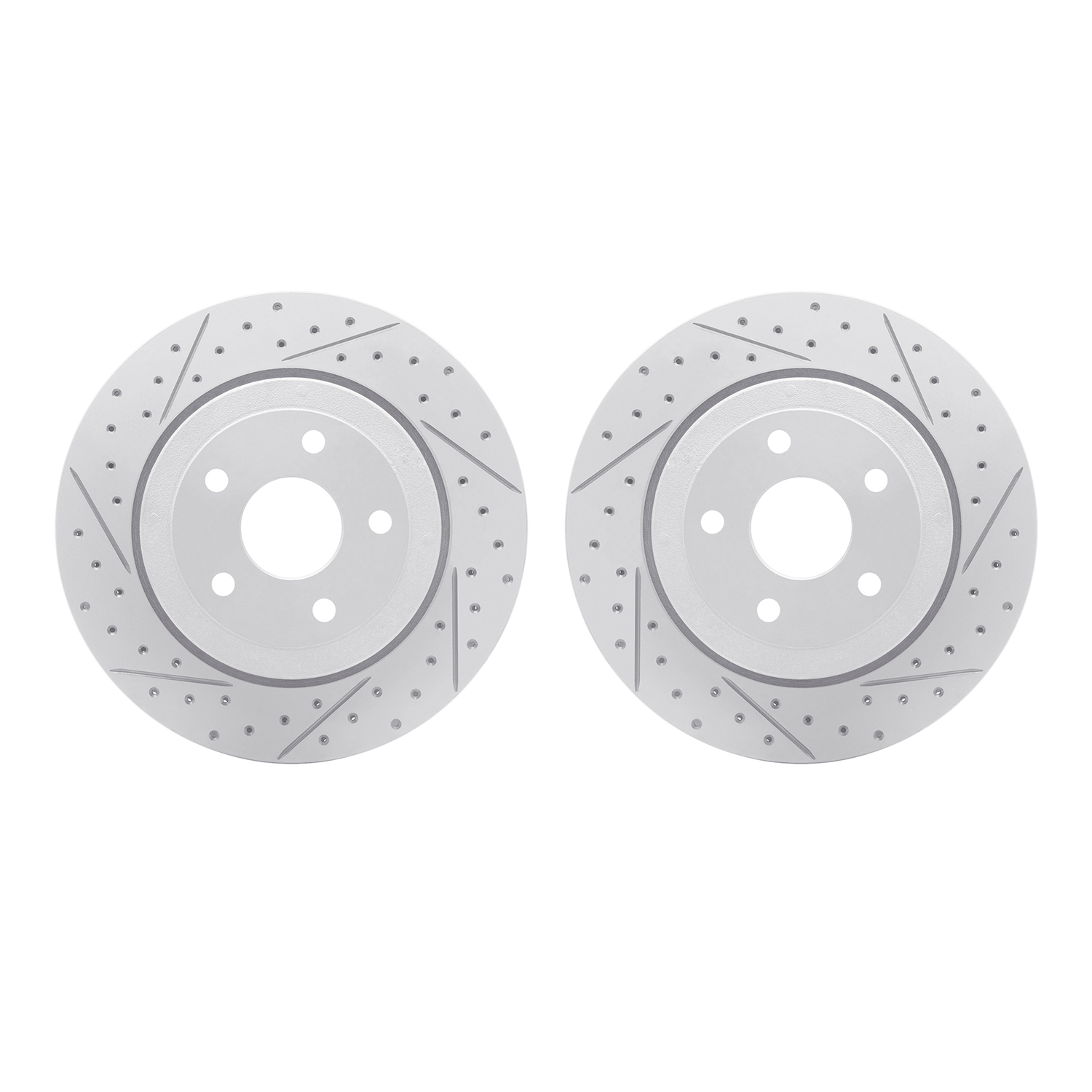 2002-42029 Geoperformance Drilled/Slotted Brake Rotors, 2006-2010 Mopar, Position: Rear