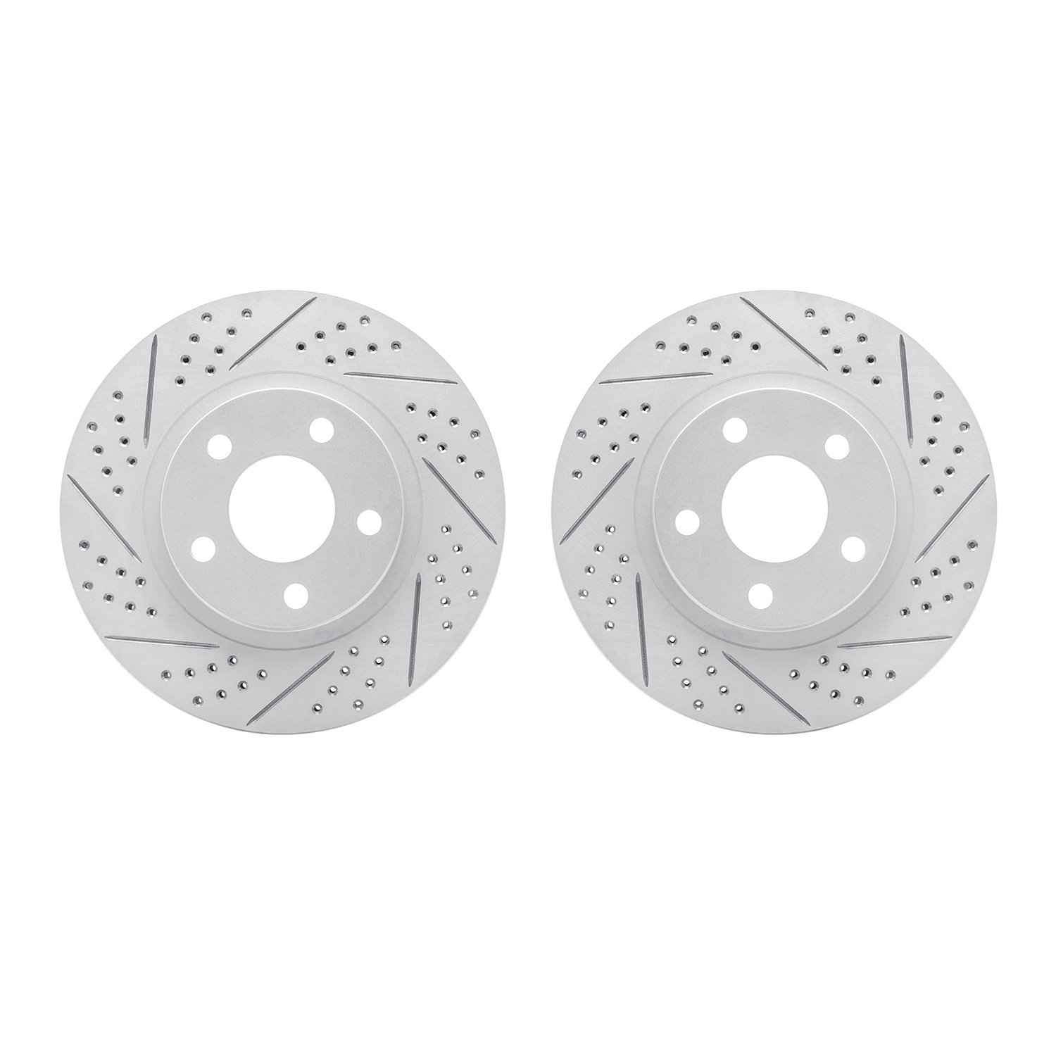 Geoperformance Drilled/Slotted Brake Rotors, 1997-2005 GM