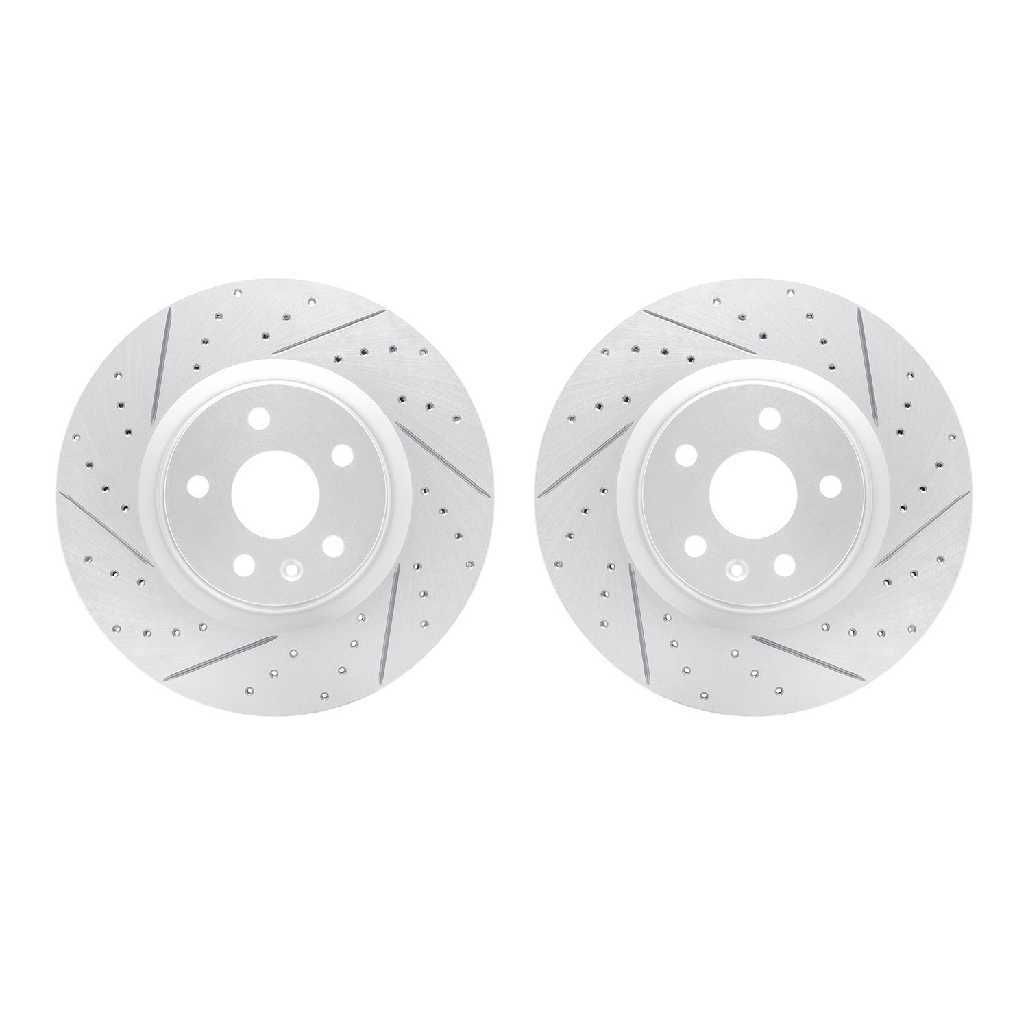 Geoperformance Drilled/Slotted Brake Rotors, 2013-2019 GM