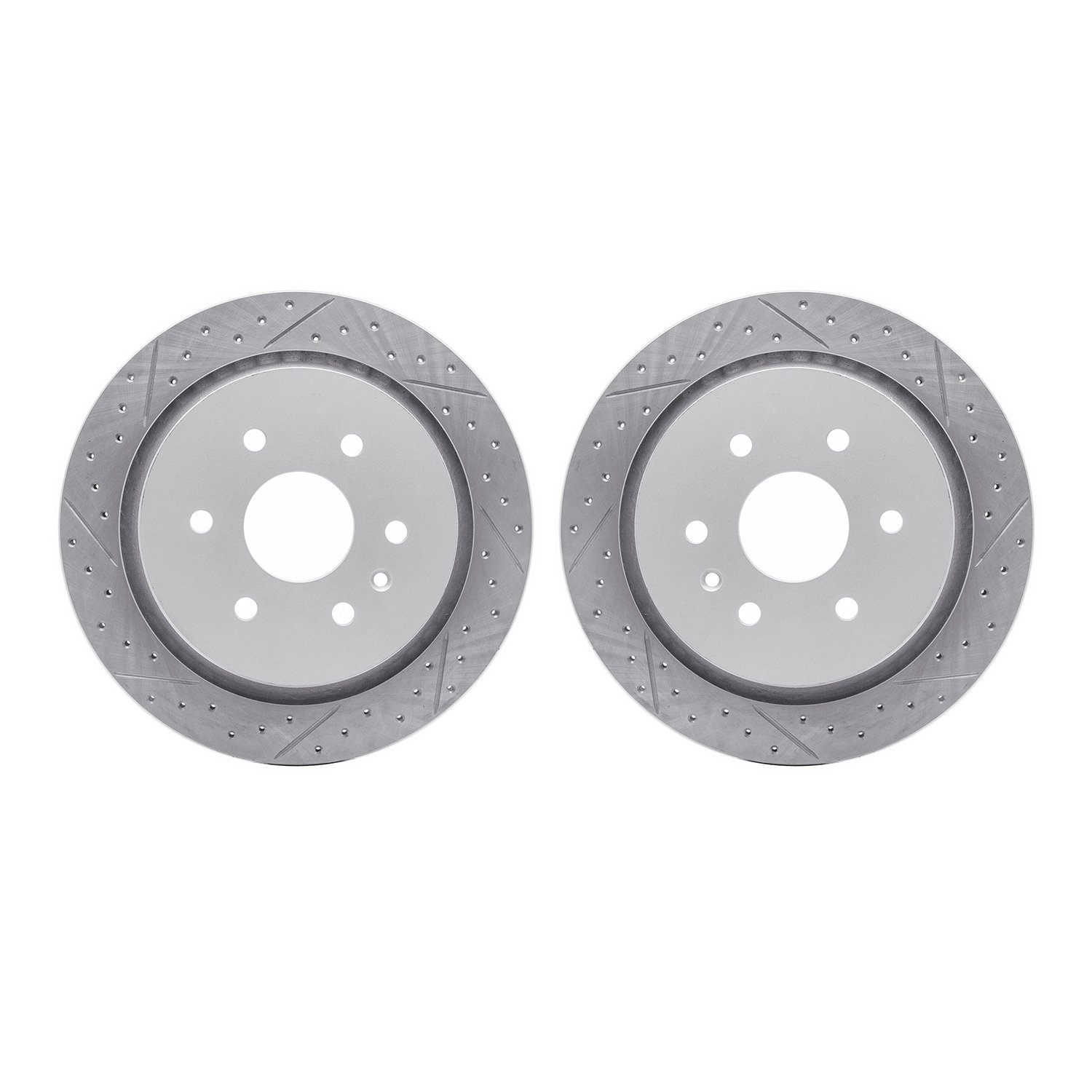 Geoperformance Drilled/Slotted Brake Rotors, 2013-2019 GM