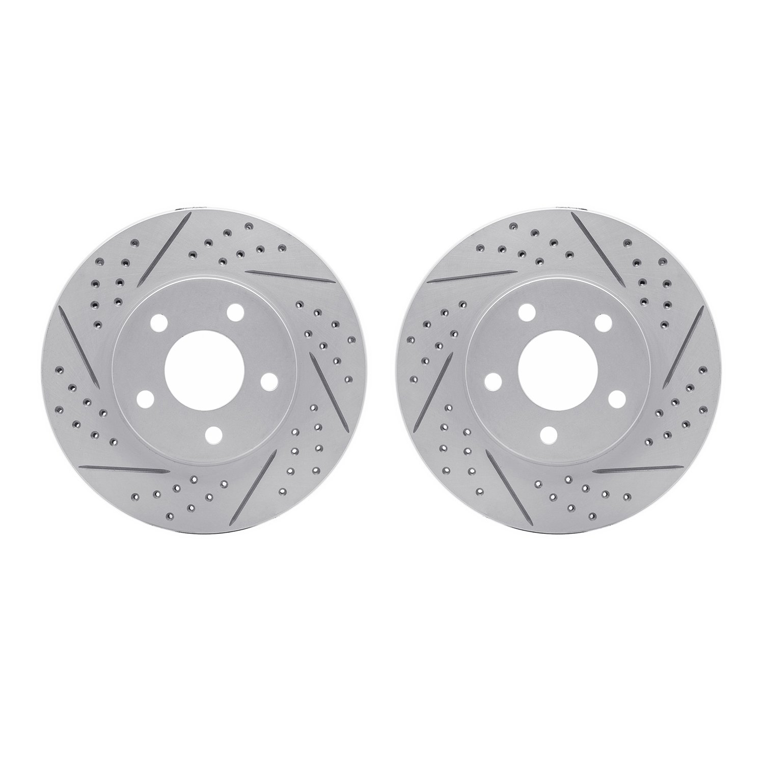 Geoperformance Drilled/Slotted Brake Rotors, 2006-2011 GM