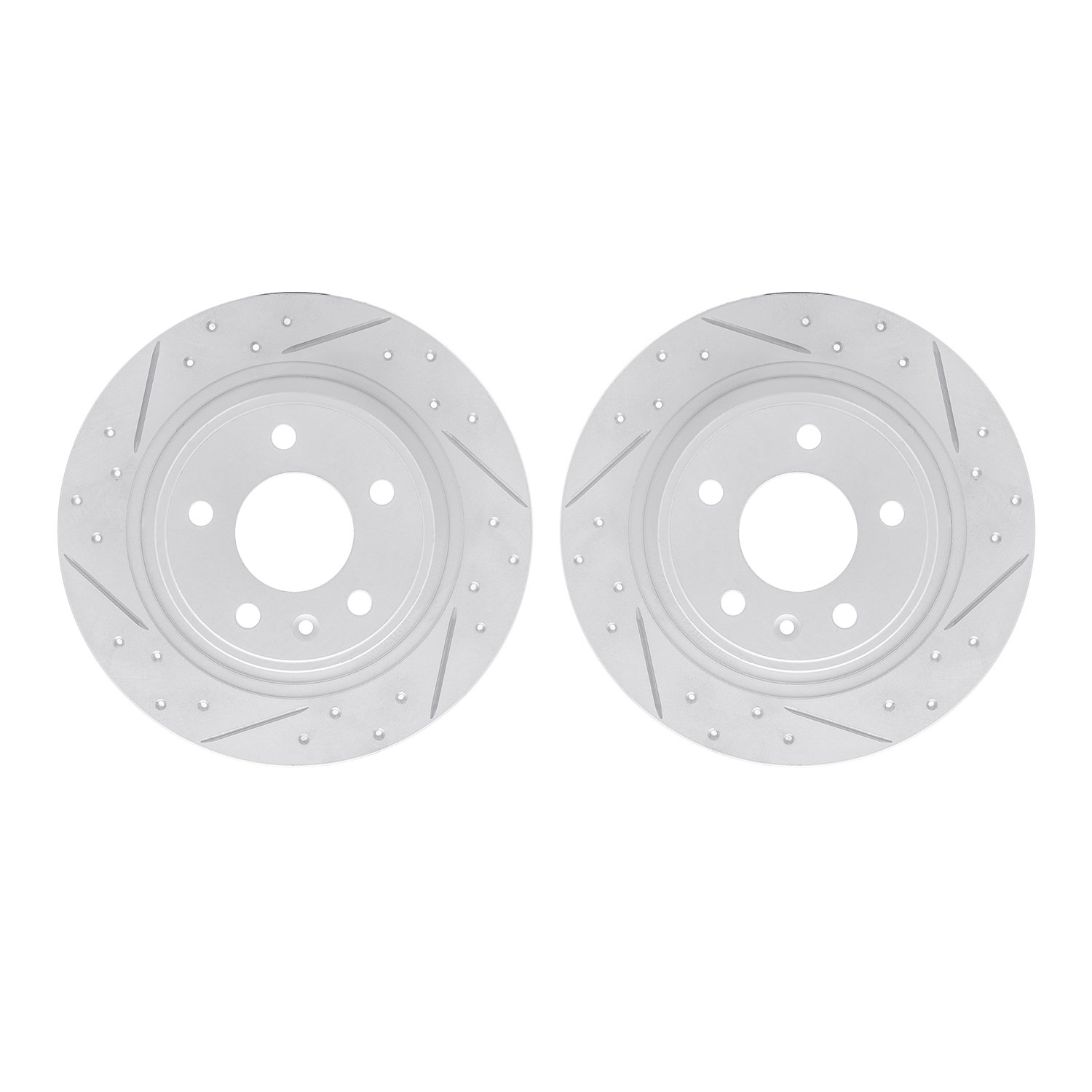 Geoperformance Drilled/Slotted Brake Rotors, 2011-2019 GM