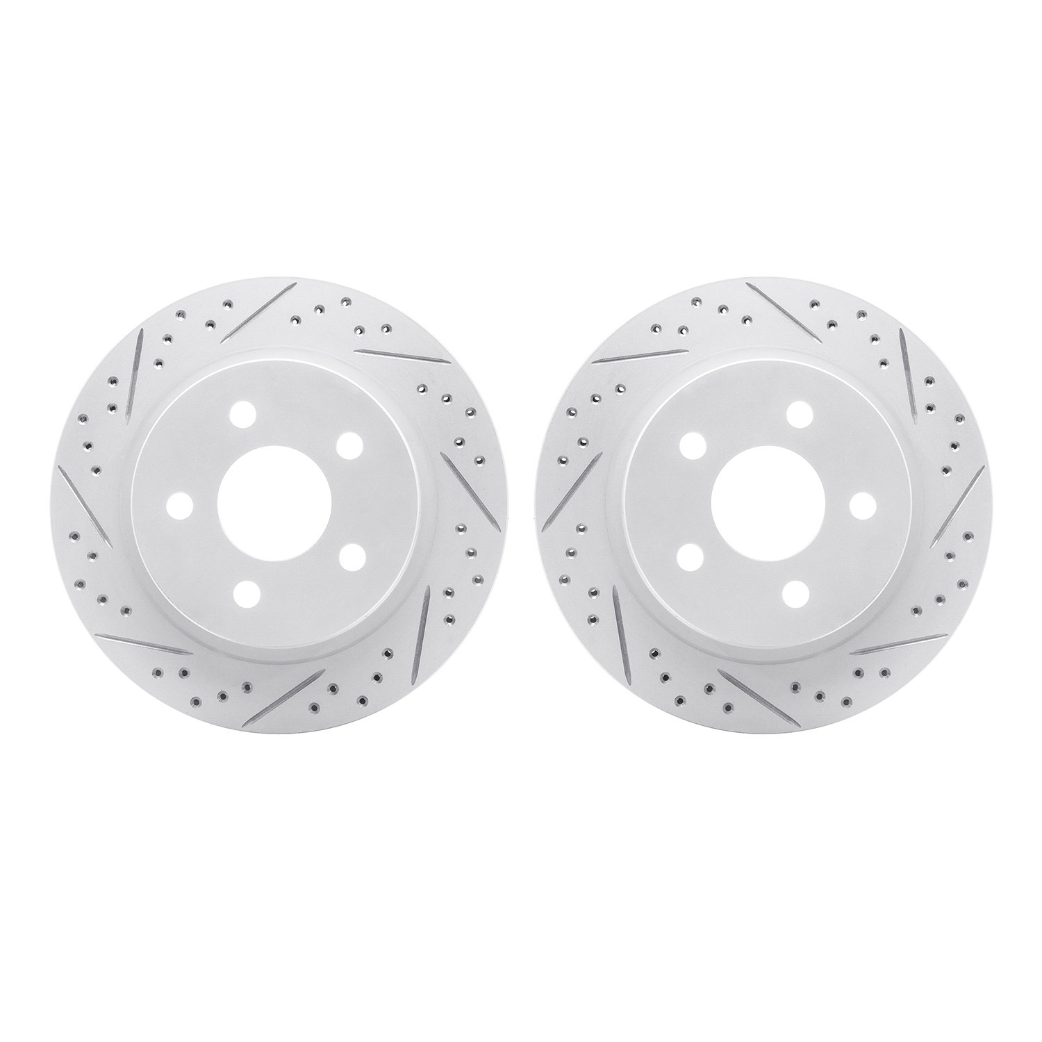 2002-47037 Geoperformance Drilled/Slotted Brake Rotors, 1993-1997 GM, Position: Rear