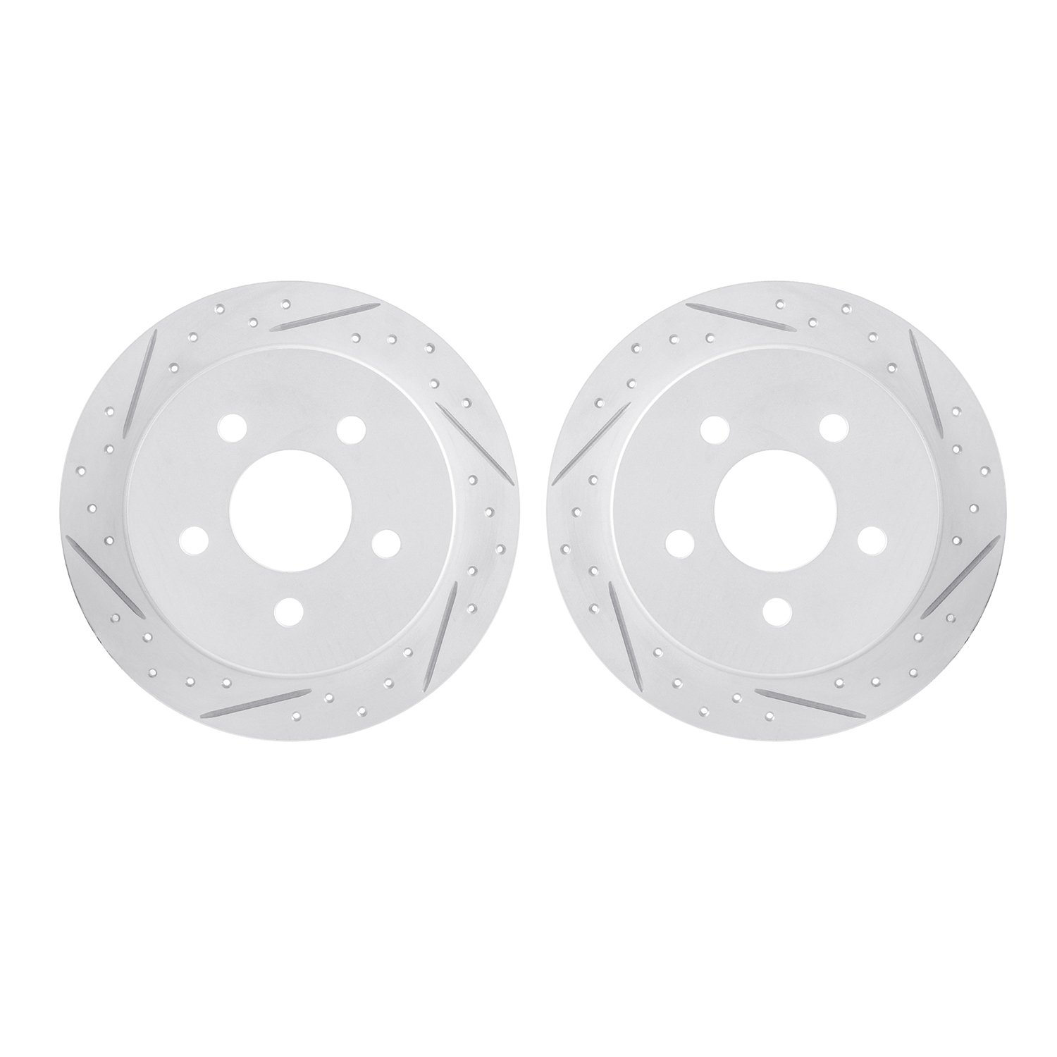 2002-52008 Geoperformance Drilled/Slotted Brake Rotors, 1997-2005 GM, Position: Rear