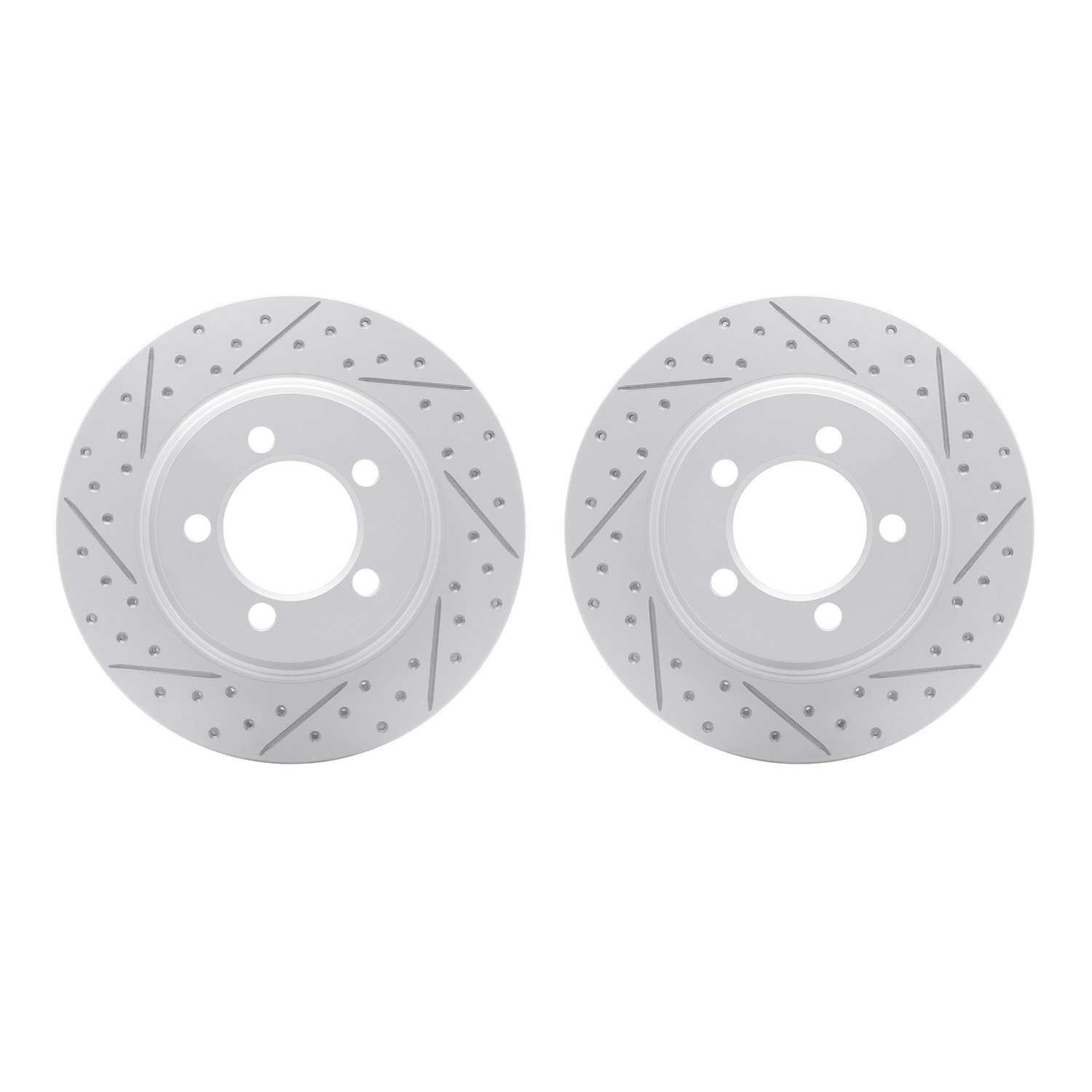 2002-54007 Geoperformance Drilled/Slotted Brake Rotors, 1967-1967 Ford/Lincoln/Mercury/Mazda, Position: Front
