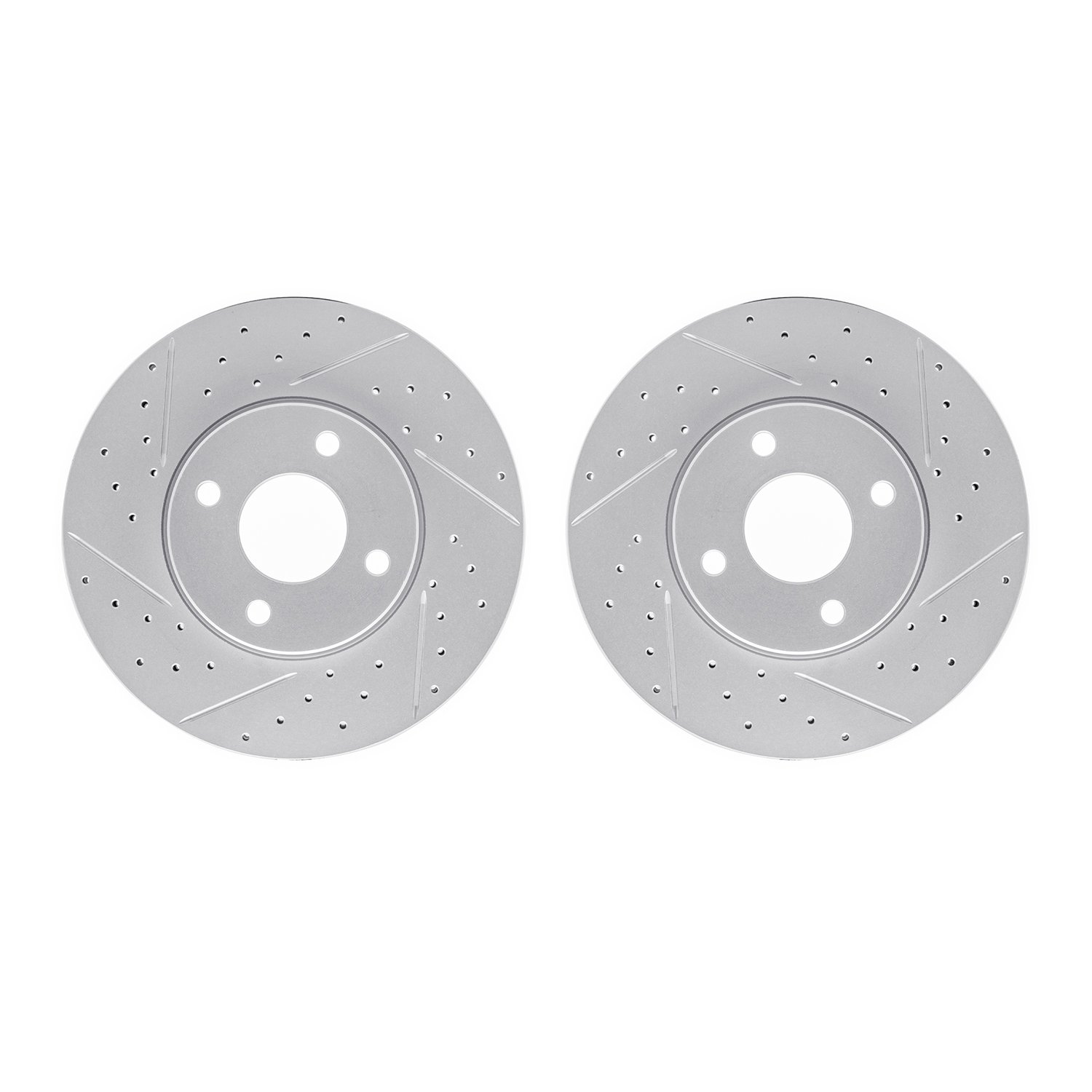 2002-54022 Geoperformance Drilled/Slotted Brake Rotors, 2005-2012 Ford/Lincoln/Mercury/Mazda, Position: Front
