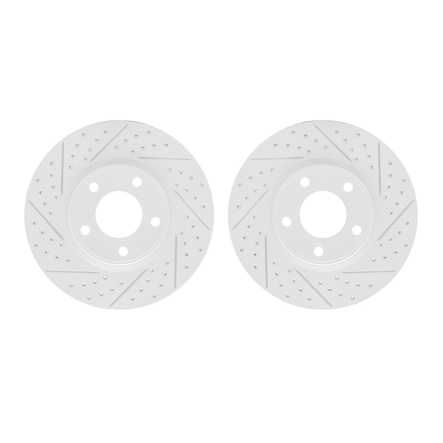 2002-54024 Geoperformance Drilled/Slotted Brake Rotors, 2007-2008 Ford/Lincoln/Mercury/Mazda, Position: Front