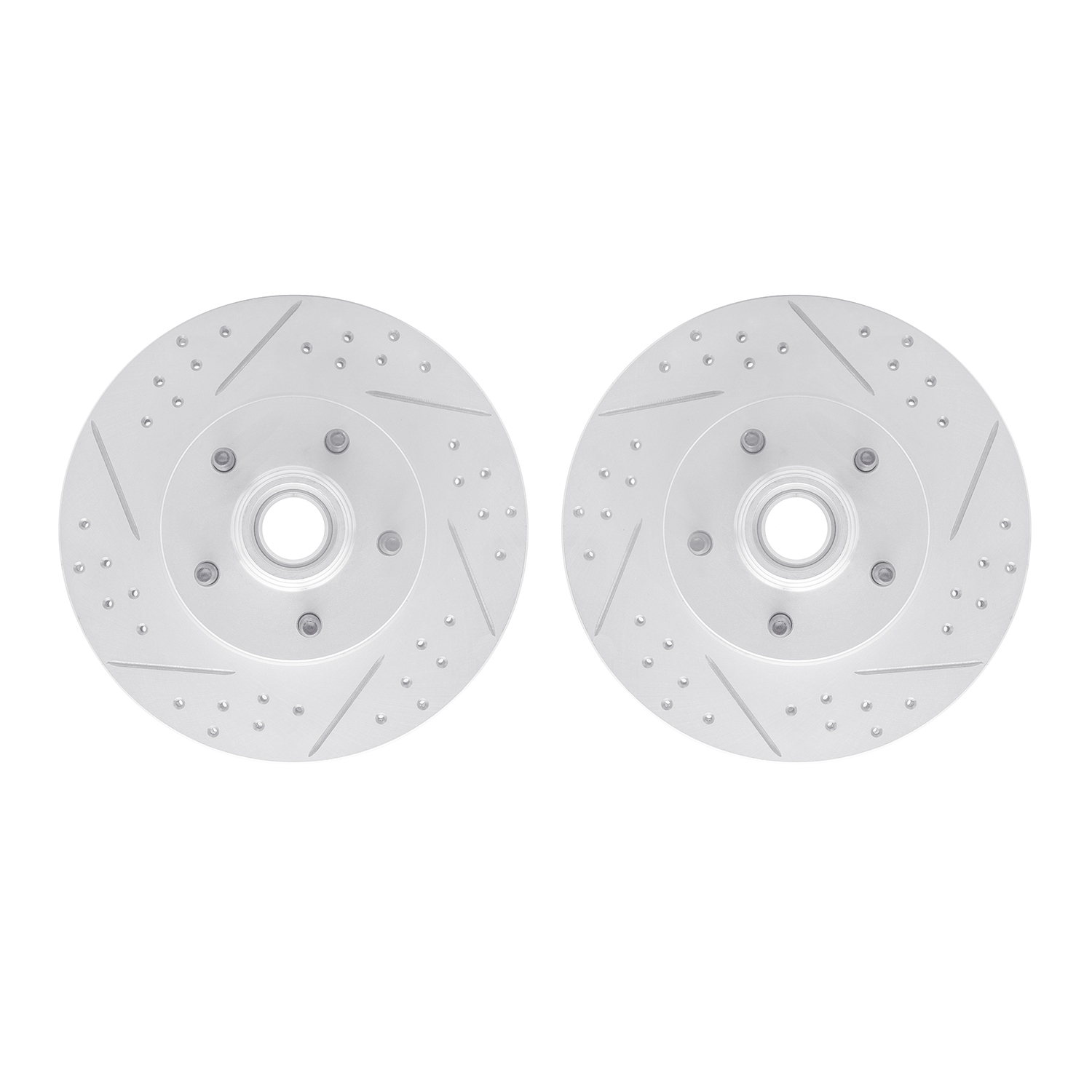 2002-54041 Geoperformance Drilled/Slotted Brake Rotors, 1995-2011 Ford/Lincoln/Mercury/Mazda, Position: Front