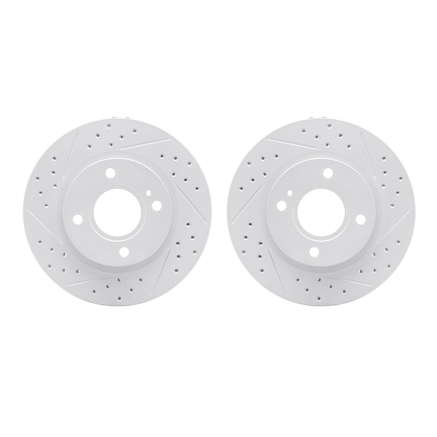 2002-54078 Geoperformance Drilled/Slotted Brake Rotors, 2011-2019 Ford/Lincoln/Mercury/Mazda, Position: Front