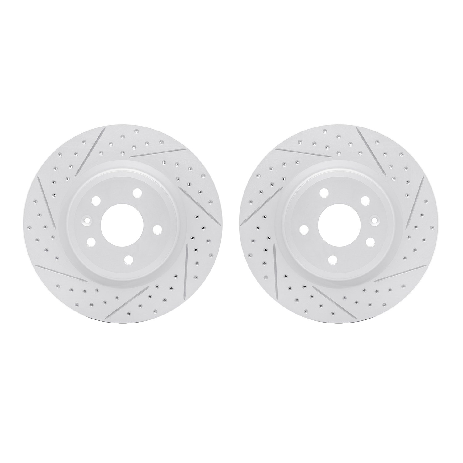 2002-54081 Geoperformance Drilled/Slotted Brake Rotors, 2009-2010 Ford/Lincoln/Mercury/Mazda, Position: Front